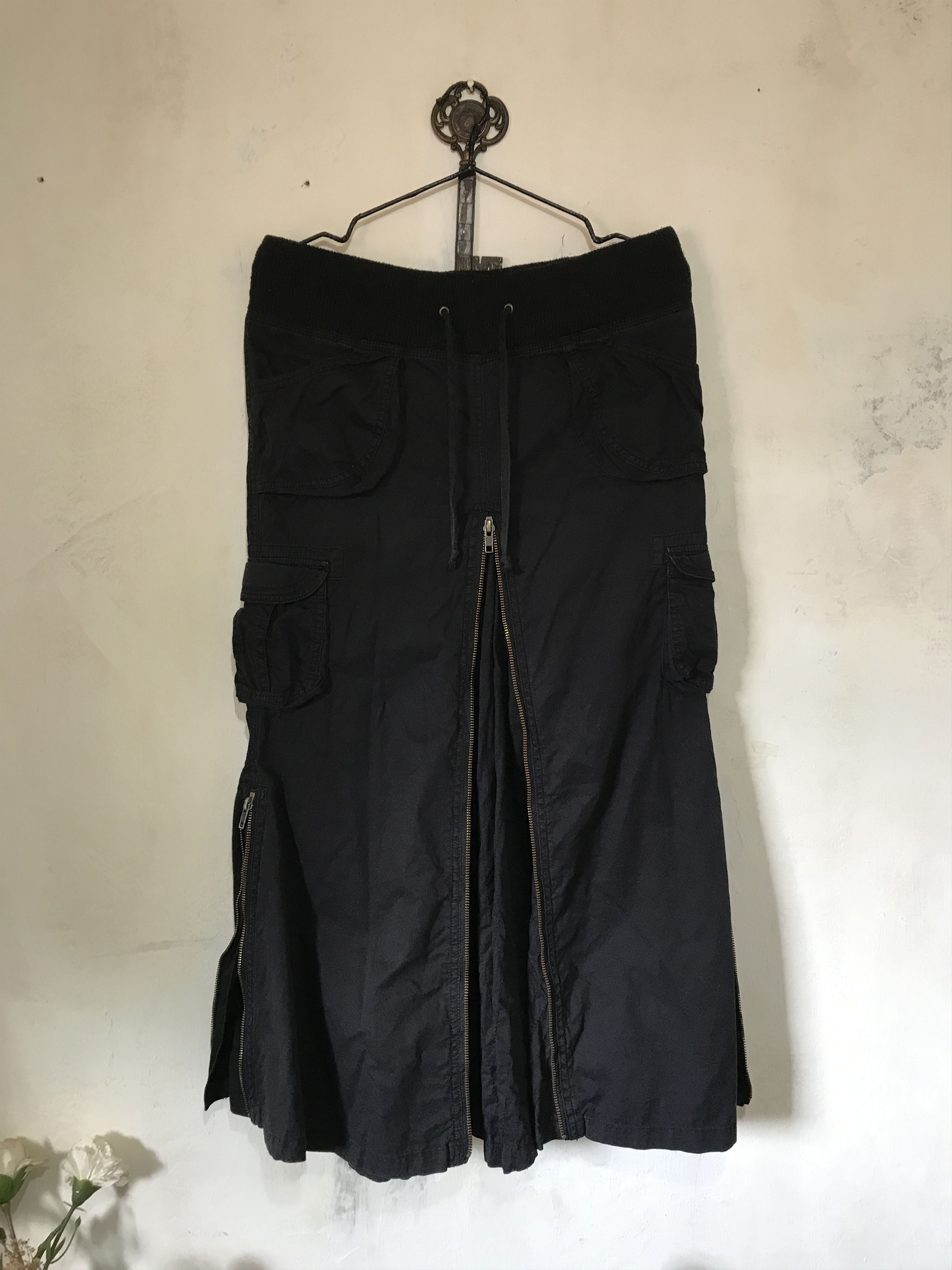 Le Grande Bleu (L.G.B.) Lein Multi Zip Cargo Skirts G.O.A style Size 30" / US 8 / IT 44 - 10 Thumbnail