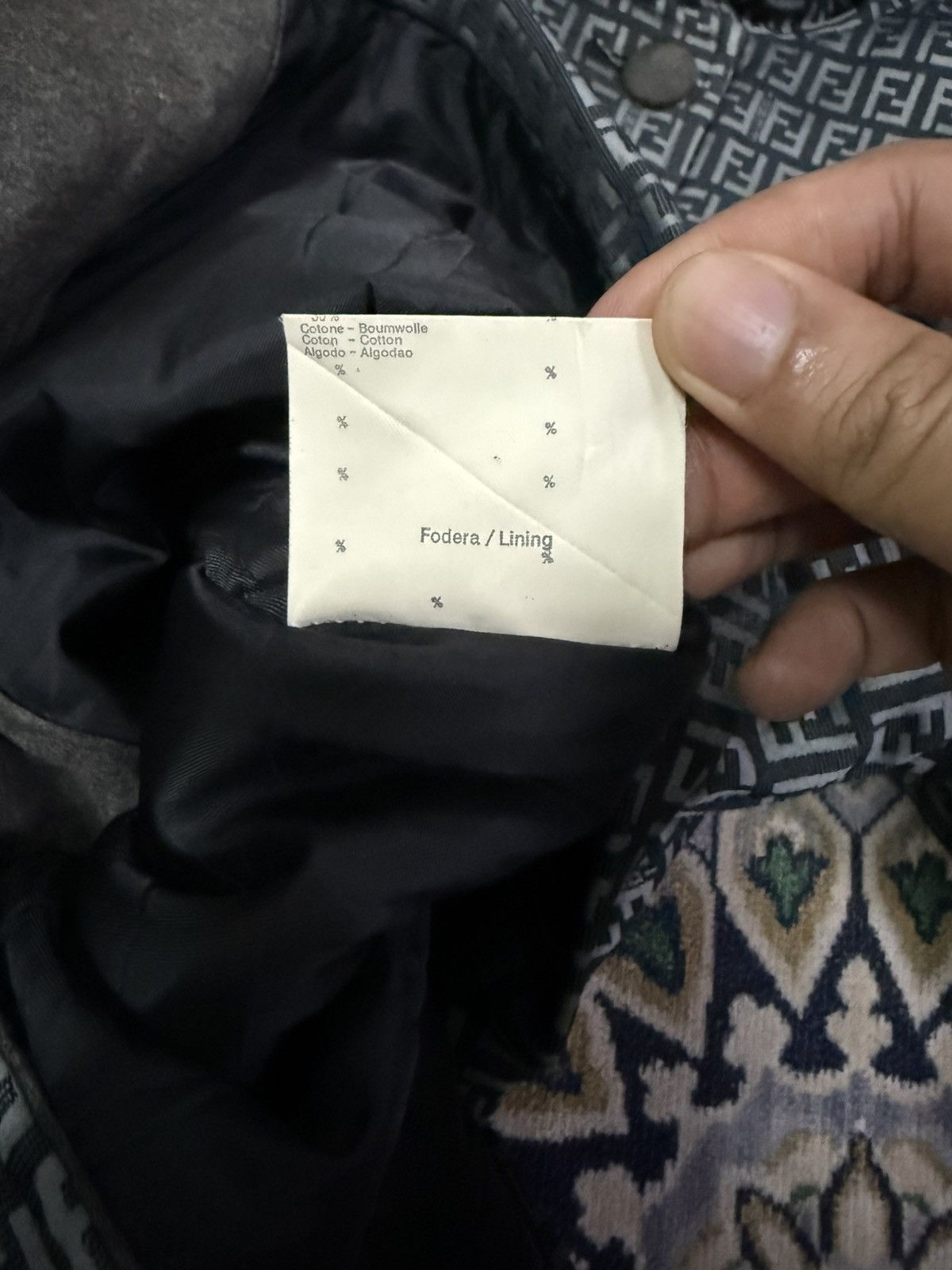 Fendi Fendi Monogram Button Jacket Size M / US 6-8 / IT 42-44 - 9 Thumbnail