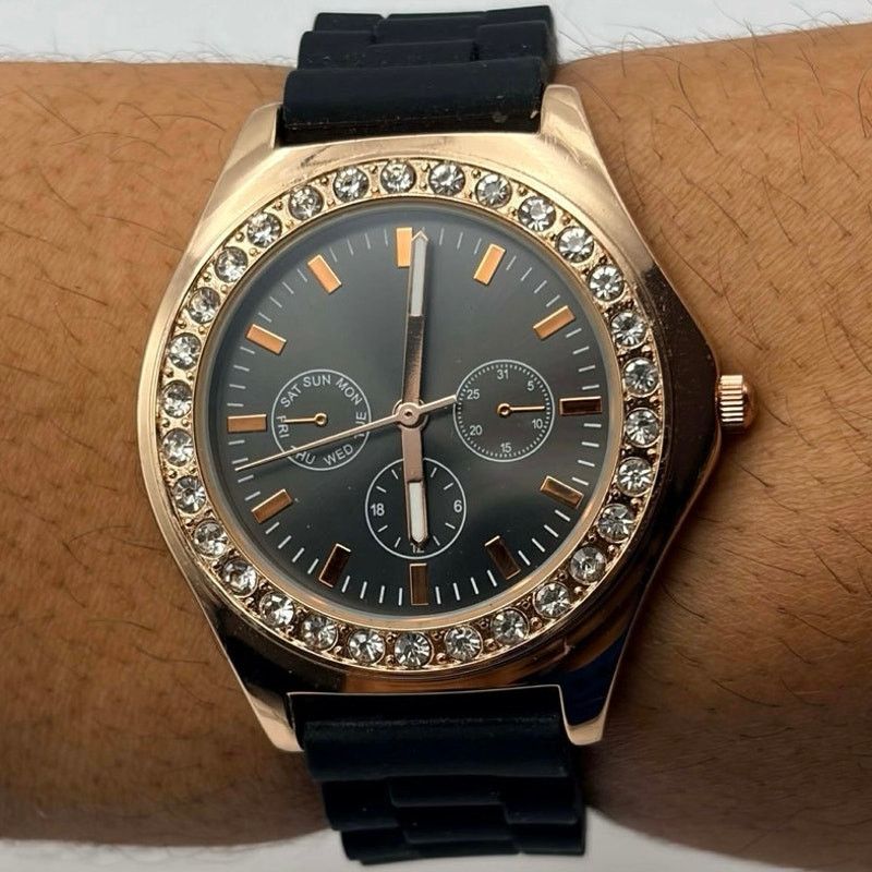 Other Black & Rose Gold Claire’s Watch Size ONE SIZE - 2 Thumbnail