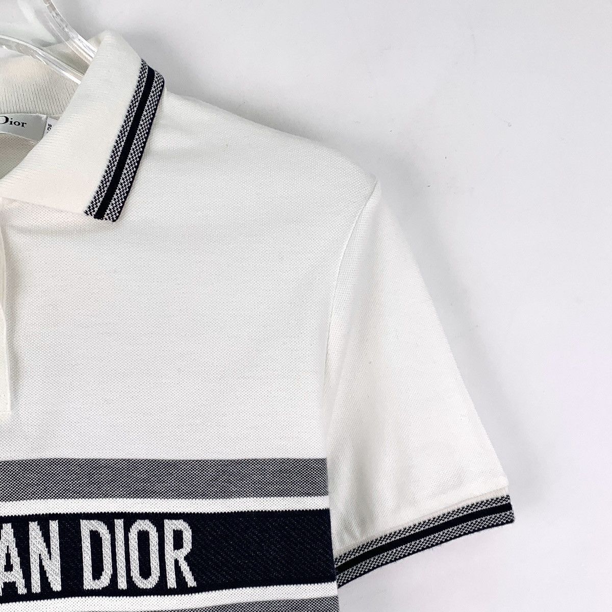Dior Dior Logo Letter Polo Collar Short Sleeve T-Shirt K26WX Size XS / US 0-2 / IT 36-38 - 3 Thumbnail