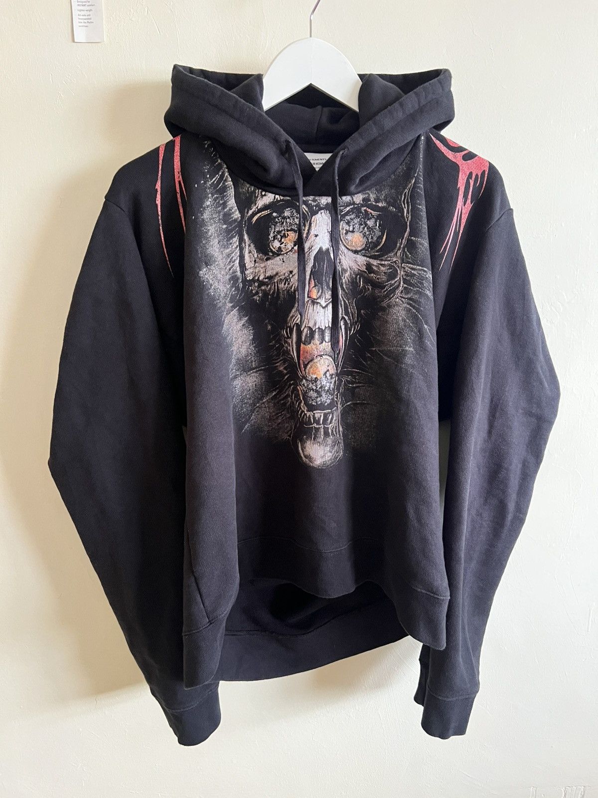 Vetements VETEMENTS MISPLACED SKULL PRINT HOODIE Size US S / EU 44-46 / 1 - 2 Thumbnail