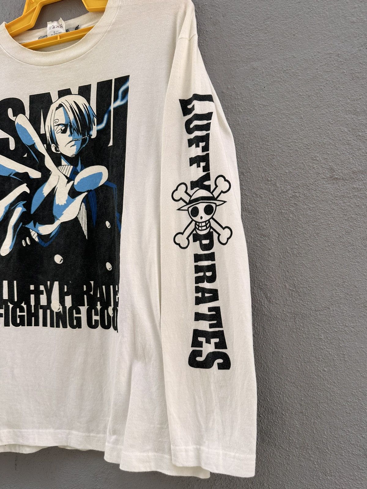 Anime Vintage Cospa Anime One Piece Luffy Long Sleeve Tee Size US M / EU 48-50 / 2 - 4 Thumbnail