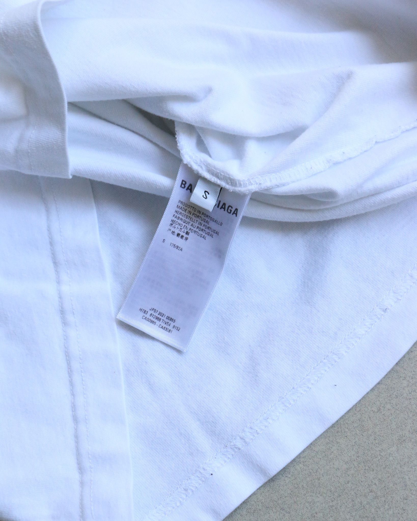 Balenciaga Balenciaga Internet Logo Tee White Size US S / EU 44-46 / 1 - 4 Thumbnail