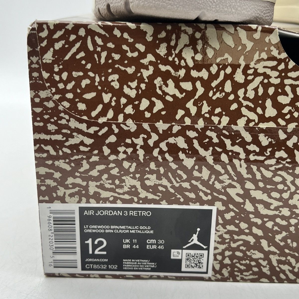 Jordan Brand Air Jordan 3 palomino Size US 12 / EU 45 - 6 Thumbnail