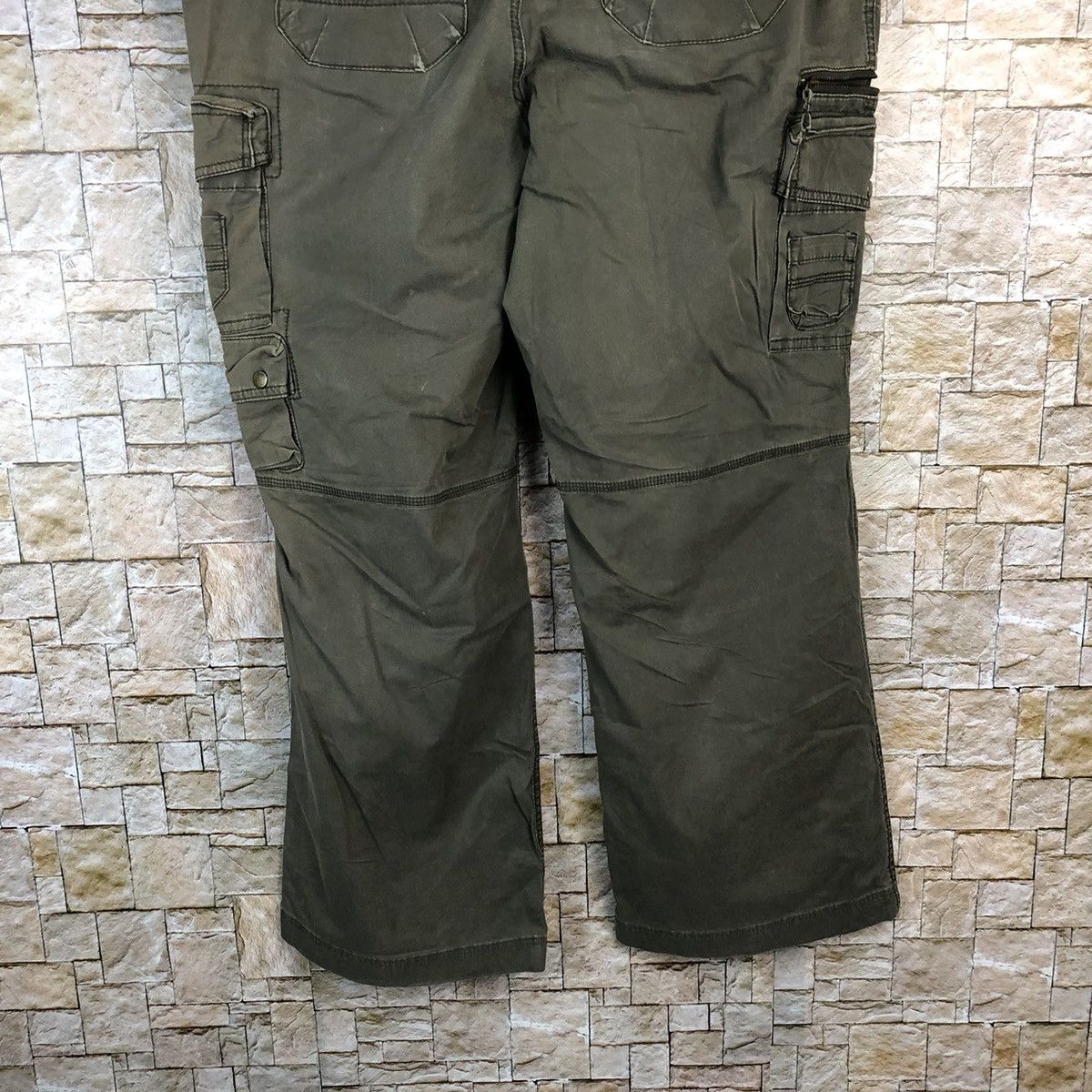 Other Courtenay Green Cargo Multipocket Pants #A965 Size 32" / US 10 / IT 46 - 17 Thumbnail