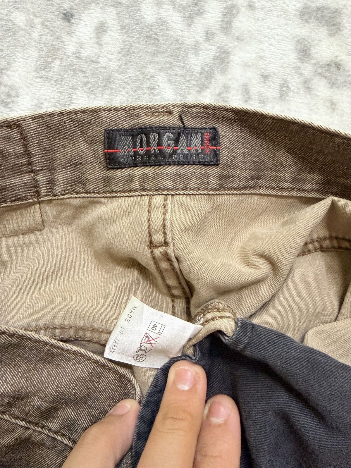 Morgan Homme Vintage Morgan Homme Brown Flared Pants Bootcut Archive Size US 31 - 15 Thumbnail