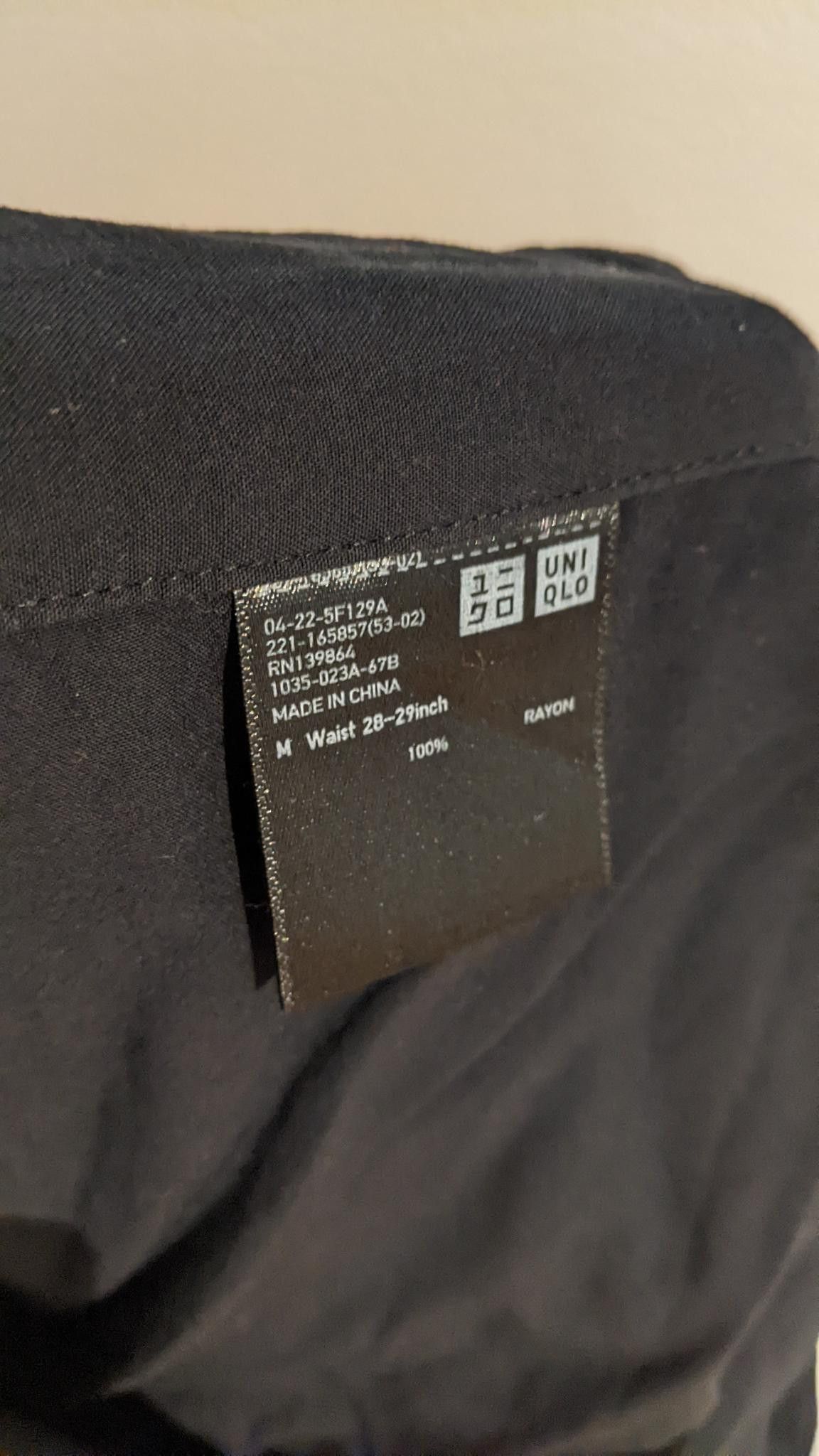Lemaire × Uniqlo Uniqlo and Lemaire black pants Size 28" / US 6 / IT 42 - 3 Thumbnail