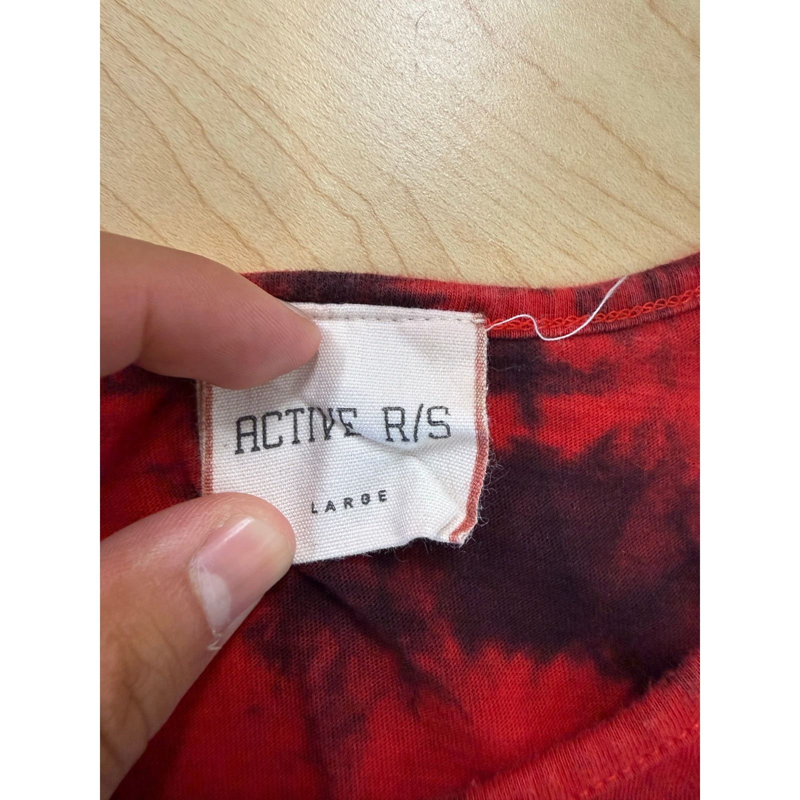 Active Ride Shop Active Ride Shop Tie-Dye Tank Top Red Black Men’s Large Size US L / EU 52-54 / 3 - 3 Thumbnail