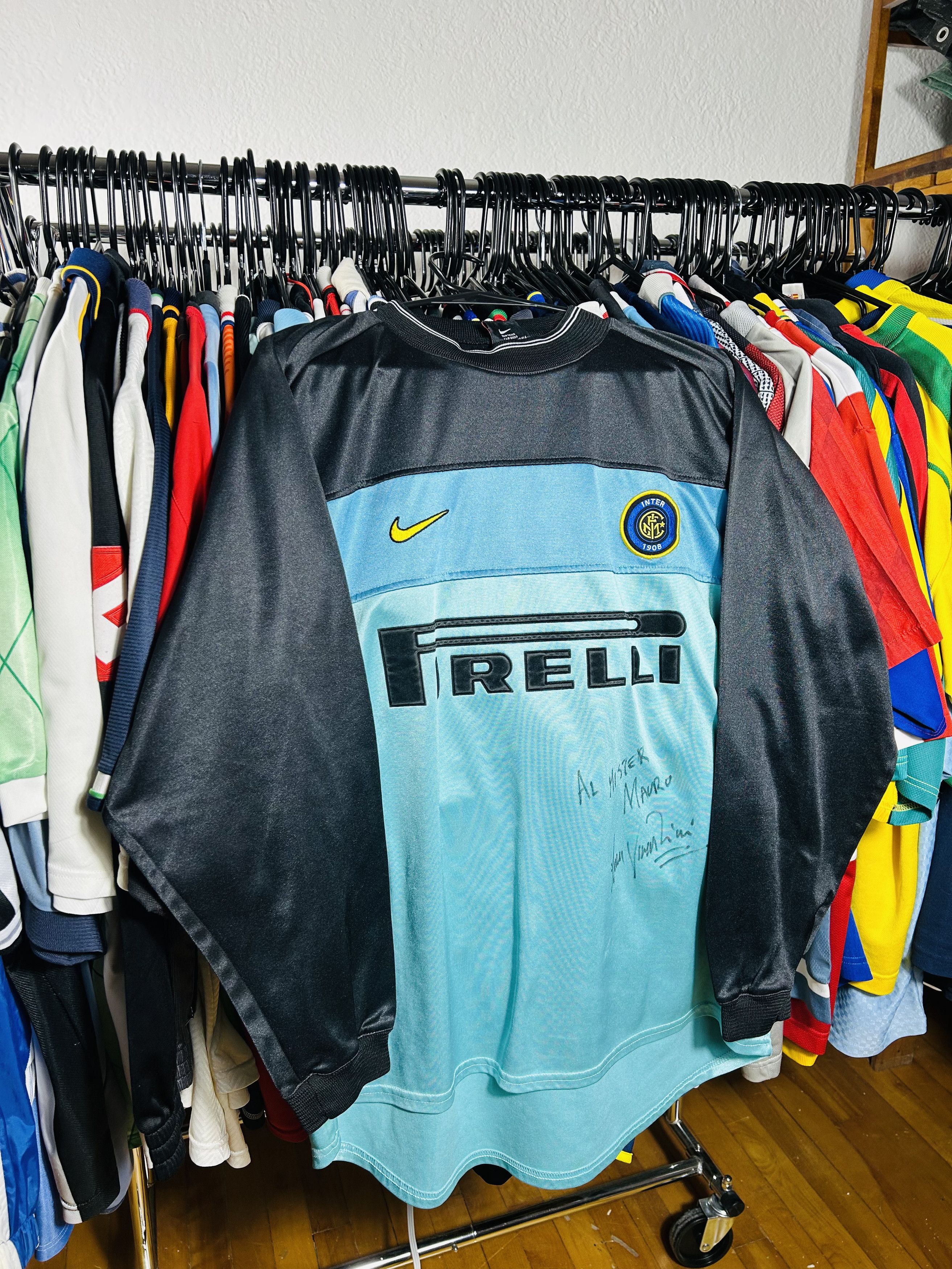 Nike Inter milan 1999/00 GK jersey Size US L / EU 52-54 / 3 - 1 Thumbnail