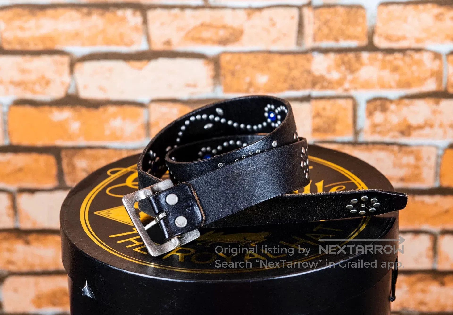 Freewheelers Freewheelers Bootleggers Black Belt. Size ONE SIZE - 3 Thumbnail