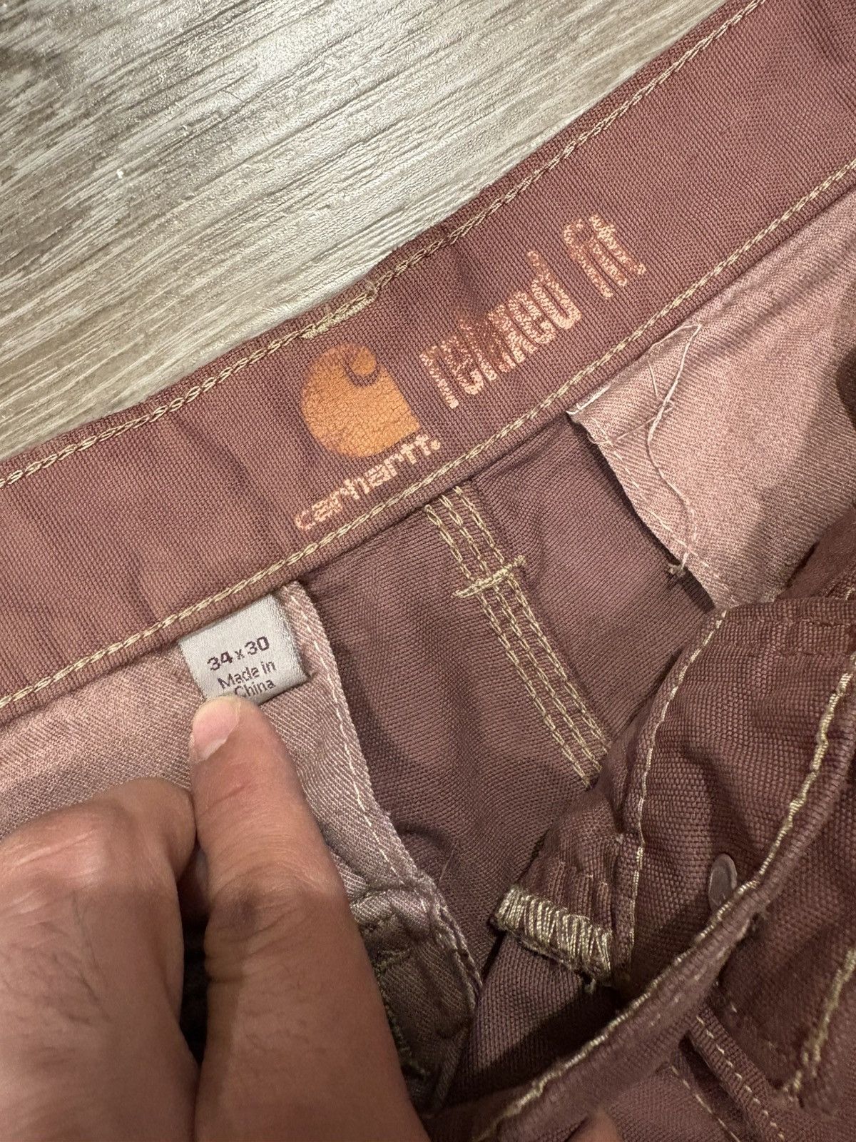 Carhartt Vintage Brown Cargo Carhartt Pants‼️ Size US 34 / EU 50 - 2 Thumbnail
