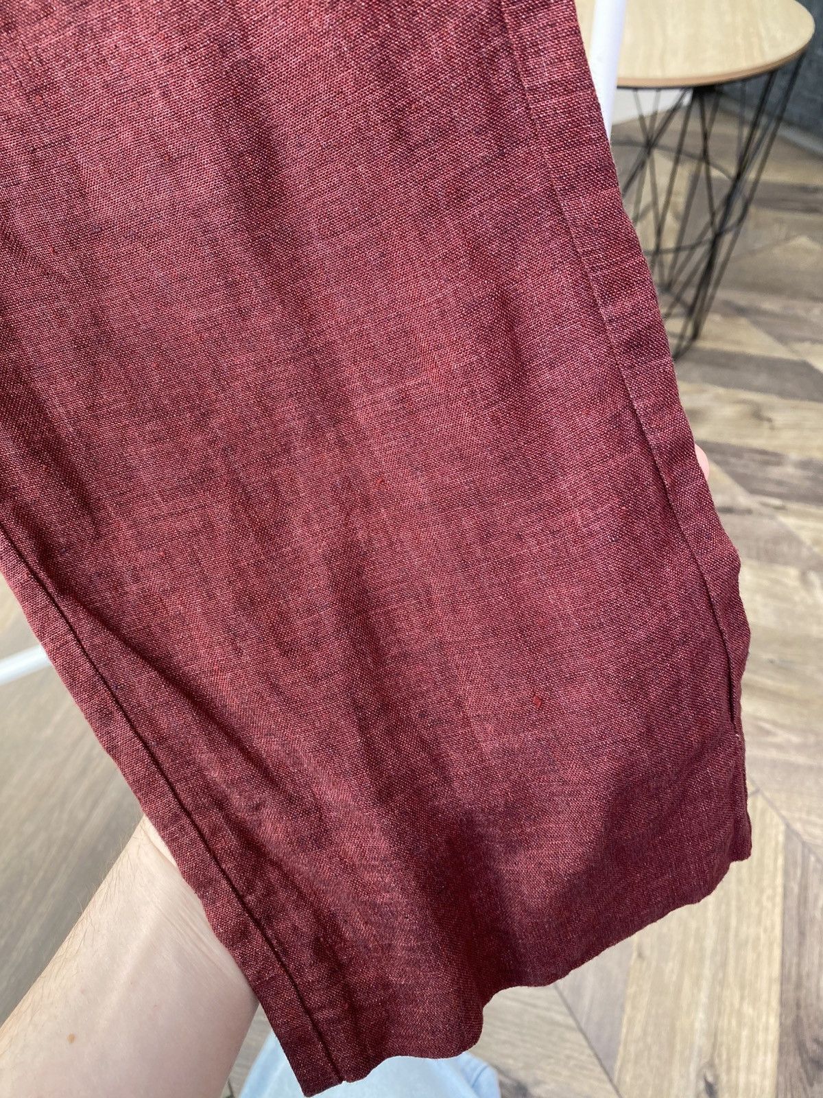 Frescobol Carioca Vintage FRESCOBOL CARIOCA Linen Blend Trousers Size US 32 / EU 48 - 8 Thumbnail