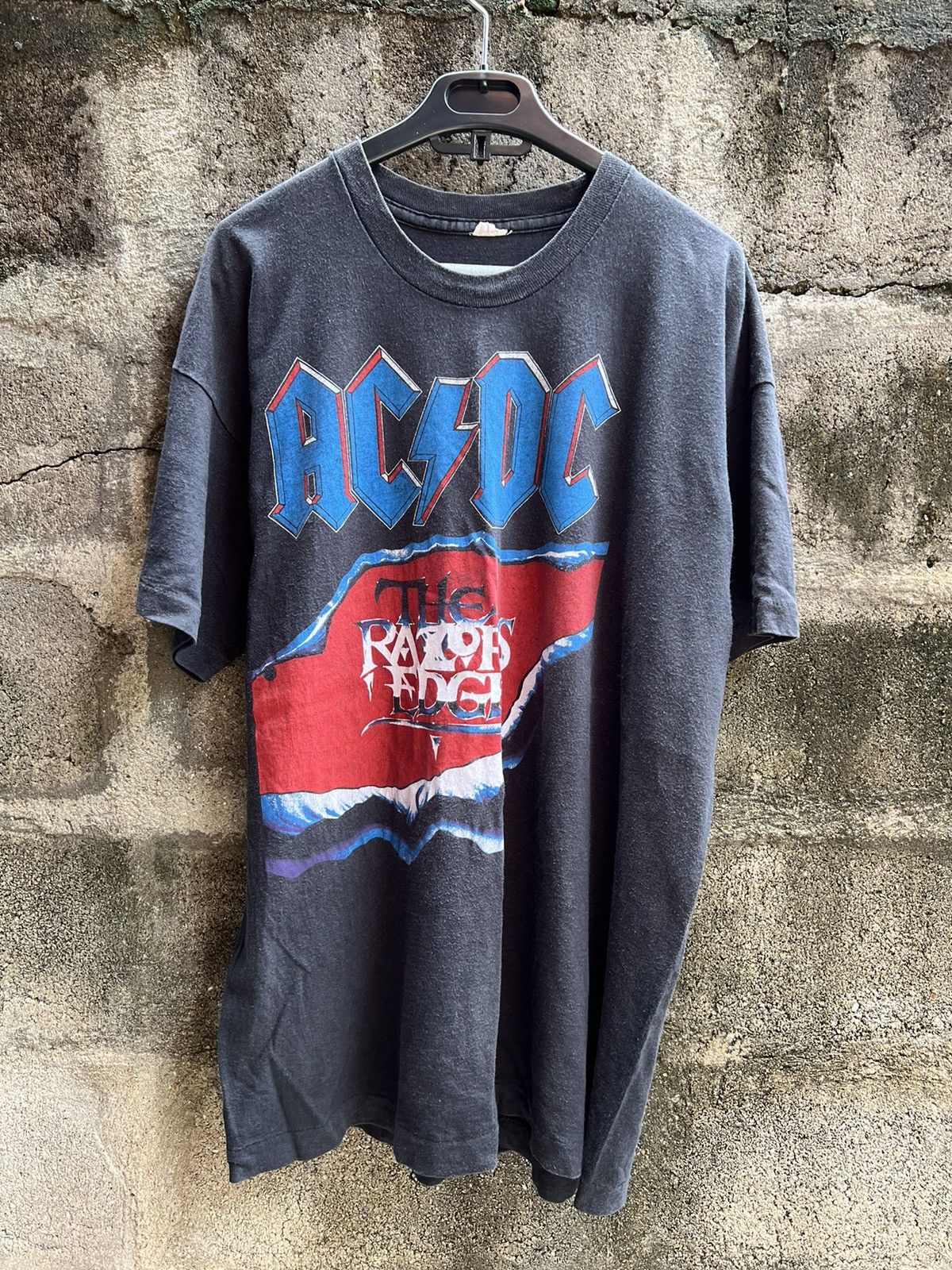 AC/DC × Vintage AC/DC Tour 90 shirt vintage Size US L / EU 52-54 / 3 - 1 Thumbnail