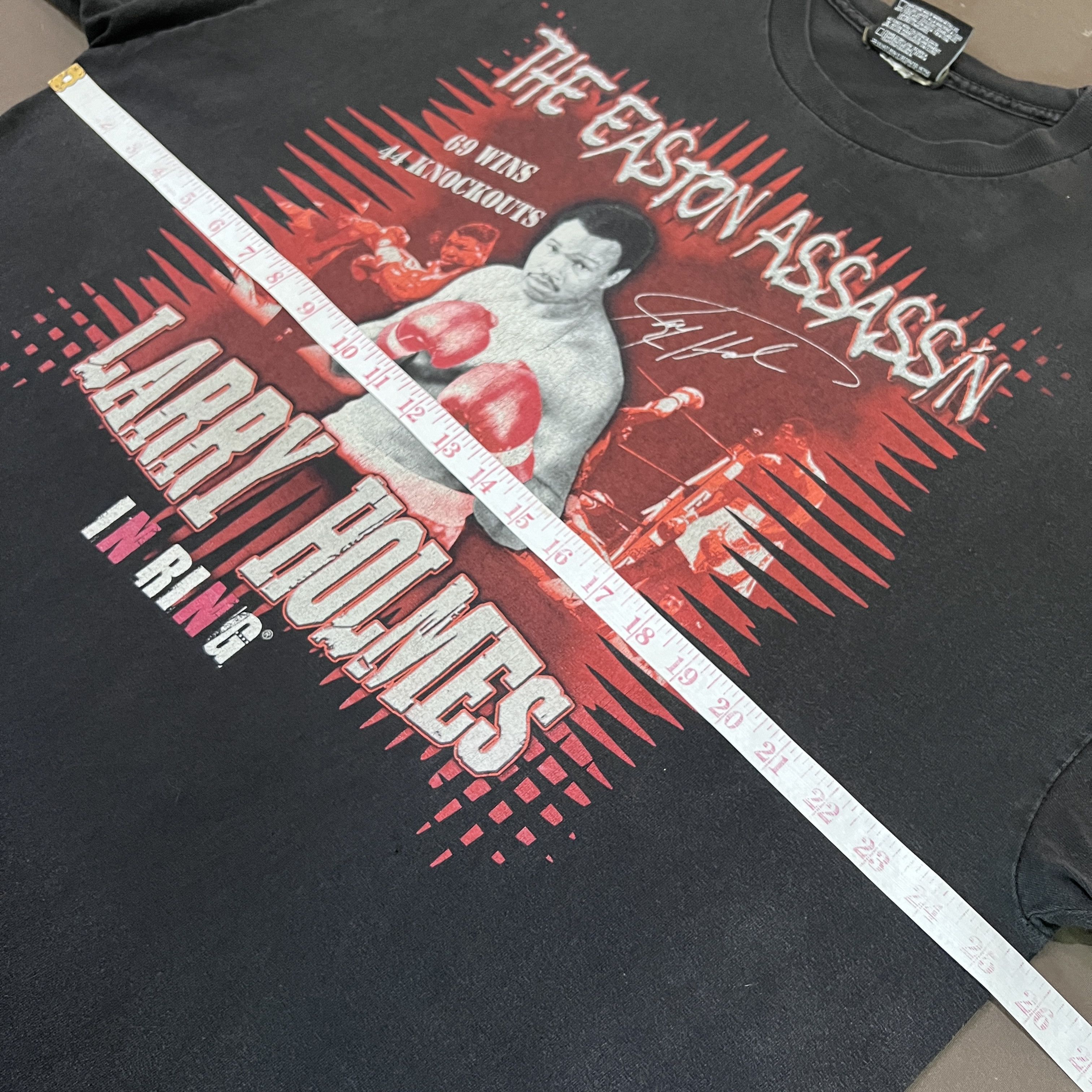Rap Tees × Vintage Vintage Y2K Larry Holmes The Easton Assassin Tee 2XL Boxing Size US XXL / EU 58 / 5 - 8 Thumbnail