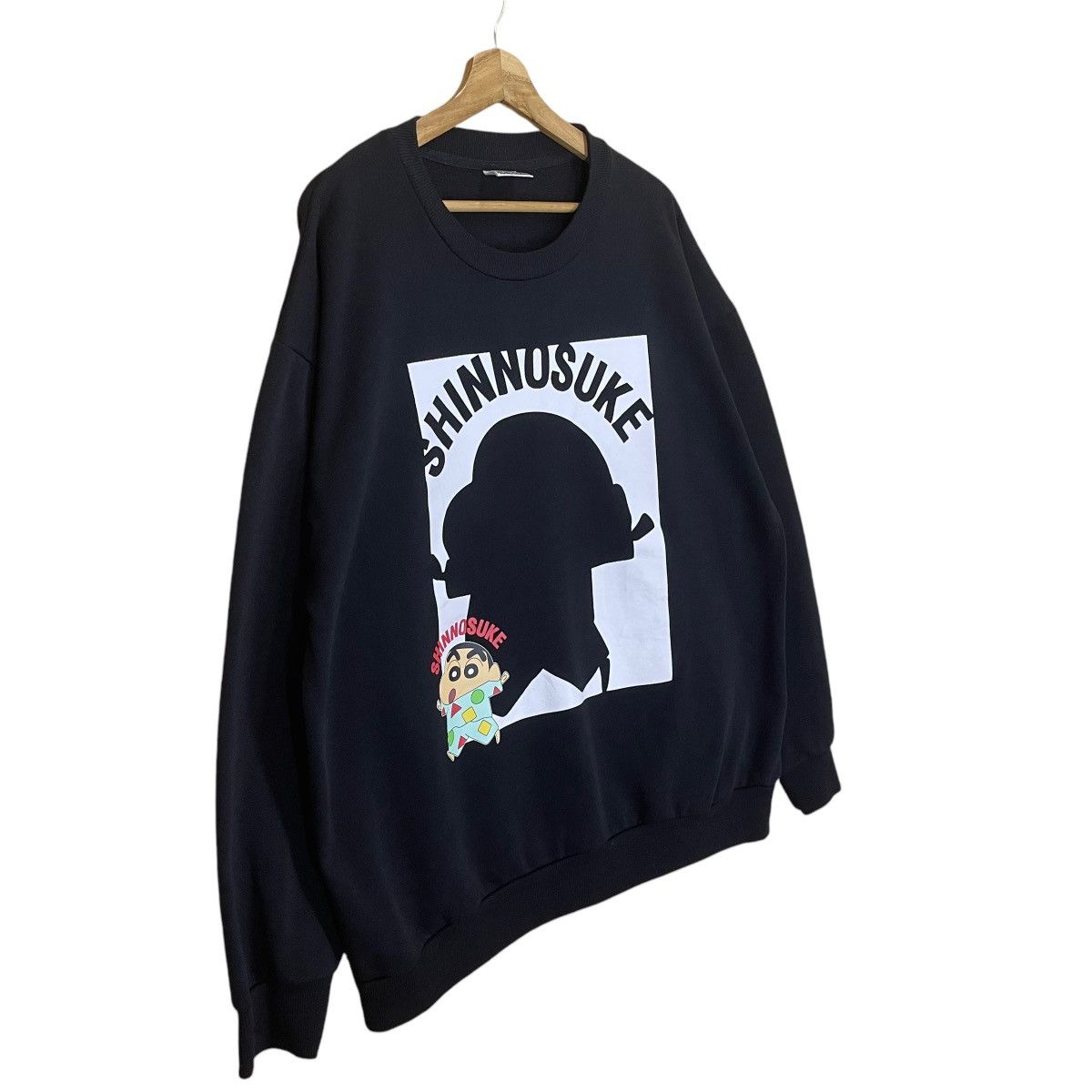 Anime Crayon Shin Chan Big Logo Sweatshirt Size XXL Size US XL / EU 56 / 4 - 2 Thumbnail