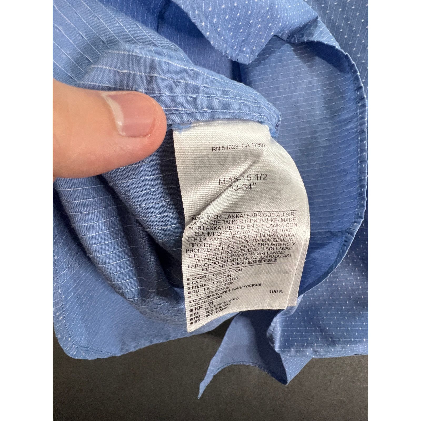 Banana Republic Banana Republic Botton Up Shirt Adult Medium Blue Size US M / EU 48-50 / 2 - 8 Thumbnail