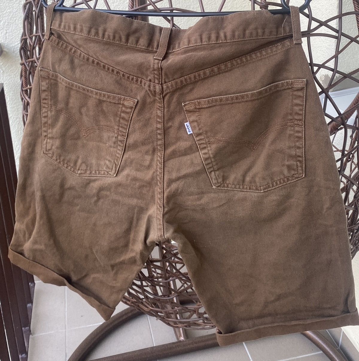 Levi's Vintage Clothing Vintage levis strauss white tab shorts 90s Size US 31 - 4 Thumbnail
