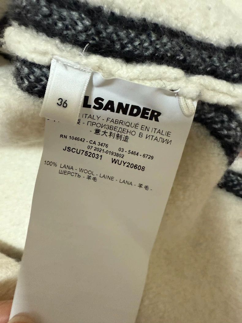 Jil Sander Jil Sander white sweater Size XXS / US 00 / IT 34 - 3 Thumbnail