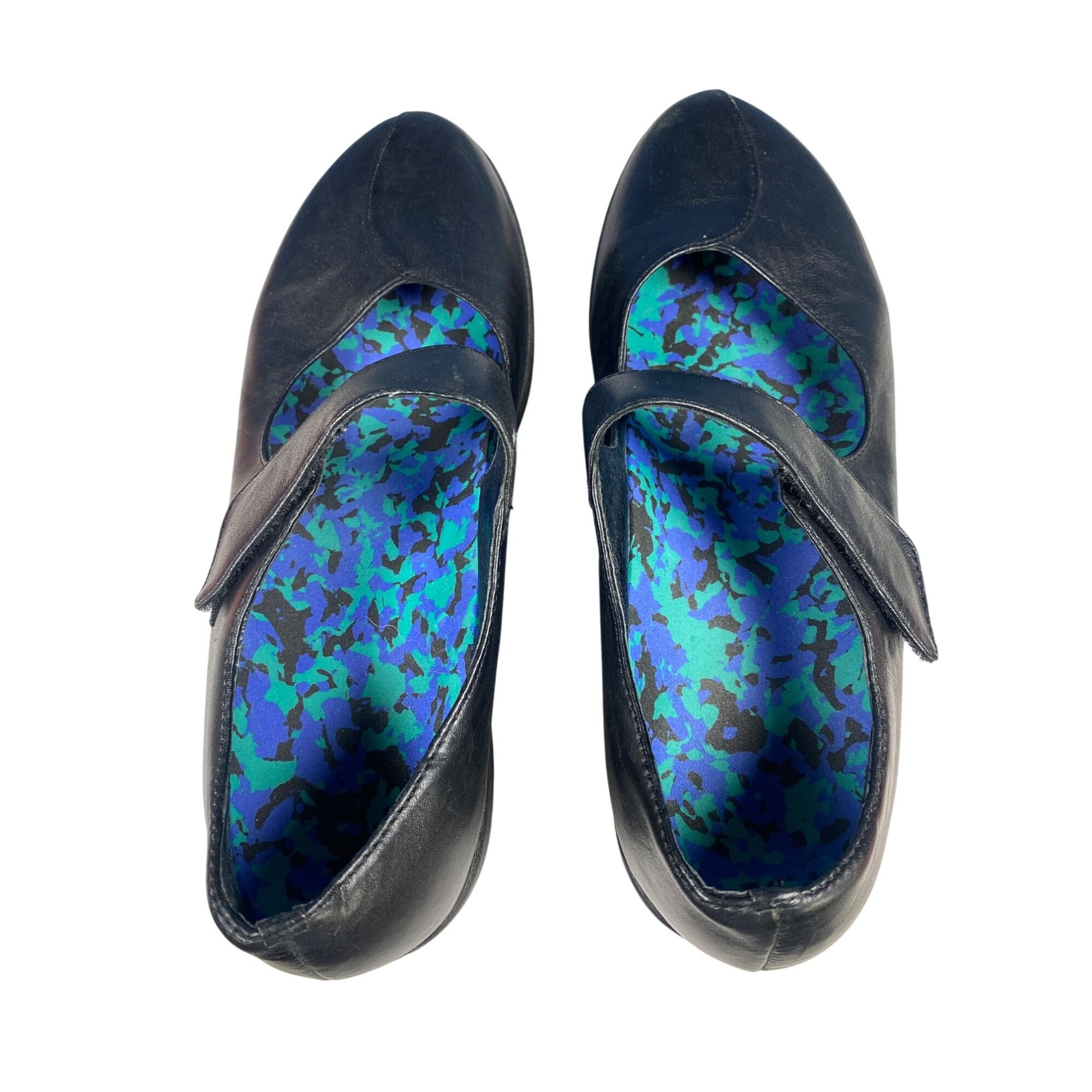 Dansko DANSKO Sonoma Annie ~ Black Leather Mary Janes Clogs Comfort Size US 11 / IT 41 - 9 Thumbnail