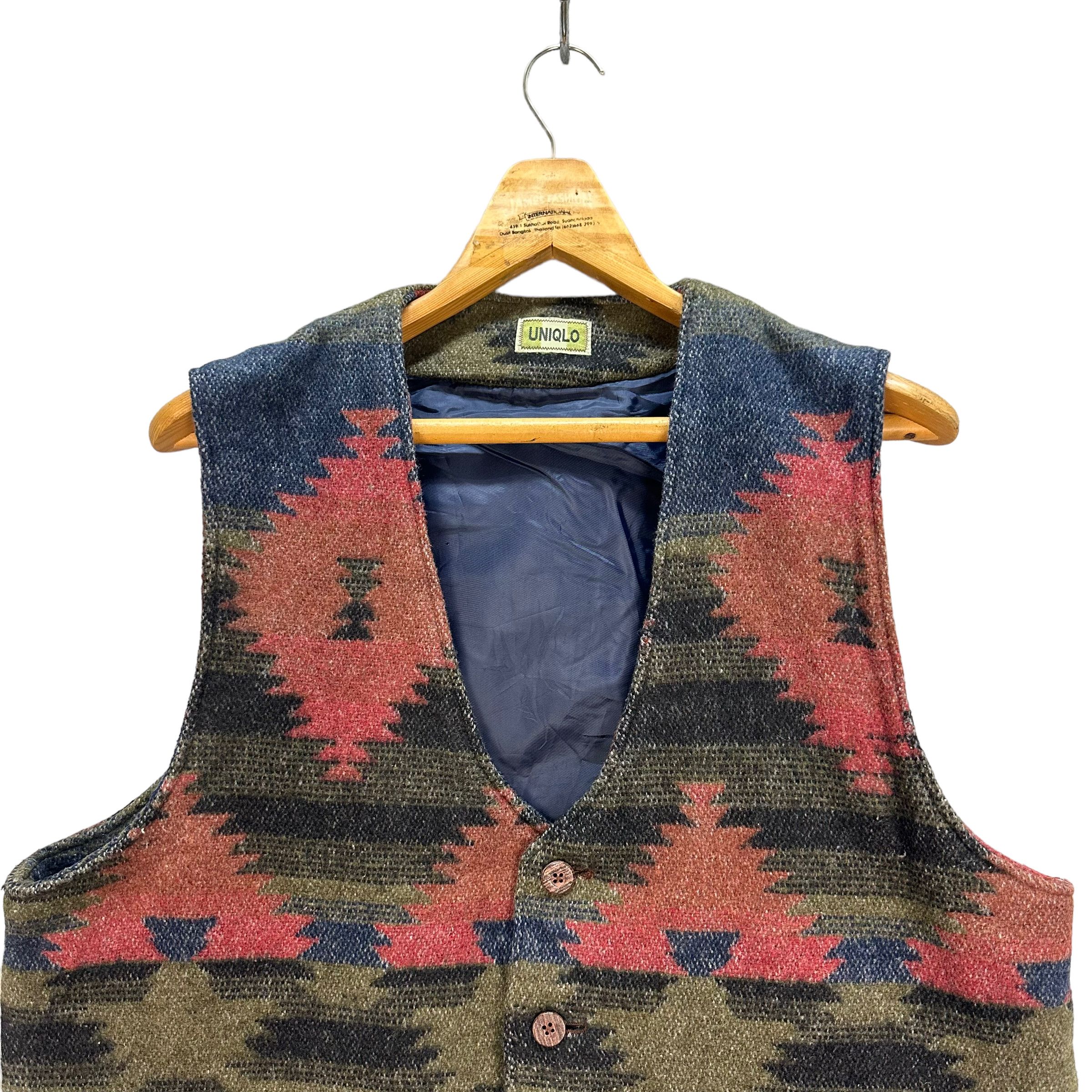 Uniqlo VINTAGE UNIQLO NAVAJO VEST #7853-184 Size US M / EU 48-50 / 2 - 2 Thumbnail