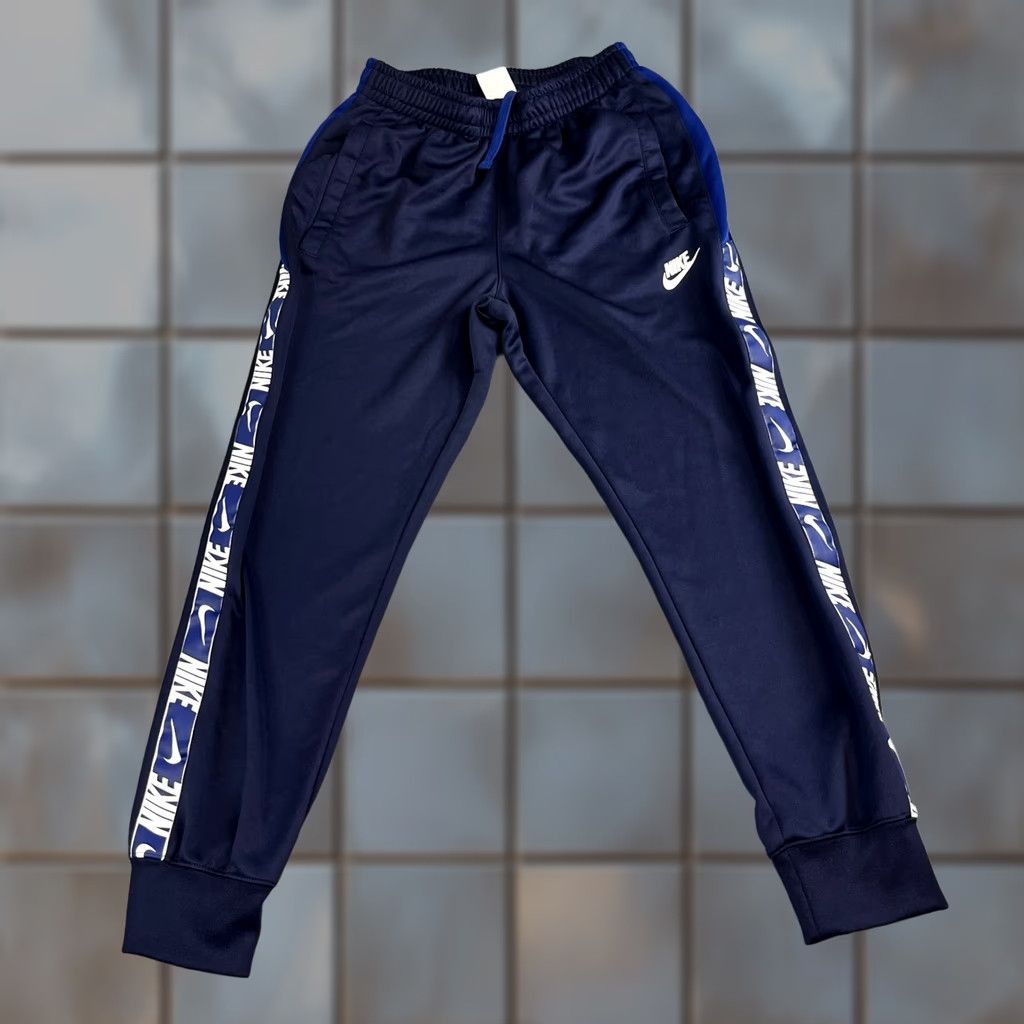 Nike Nike Mens Track Pants Sweat Joggers XS Blue Tapered Size US 27 - 1 Thumbnail