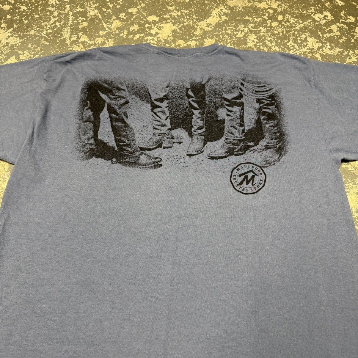 Marlboro Vintage Marlboro County Store Cowboy Boot Cigarette Tshirt Size US XL / EU 56 / 4 - 8 Thumbnail