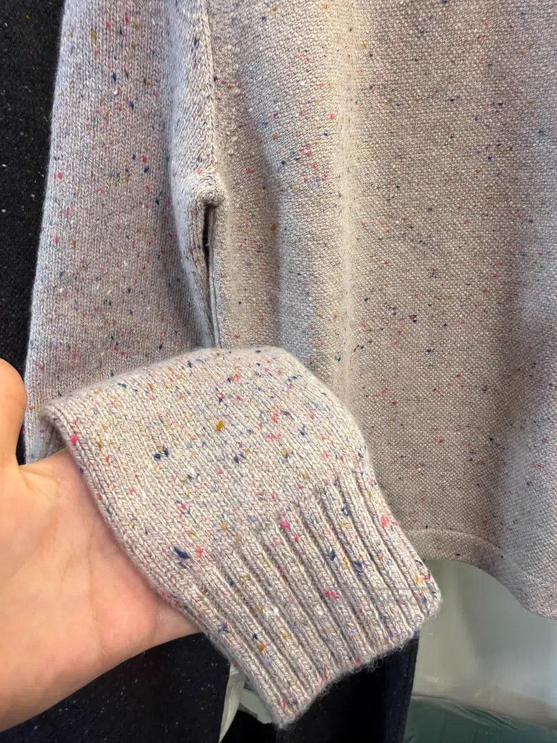 Loro Piana Loro Piana Polka Dot Baby Cashmere Sweater Size XS / US 0-2 / IT 36-38 - 3 Thumbnail