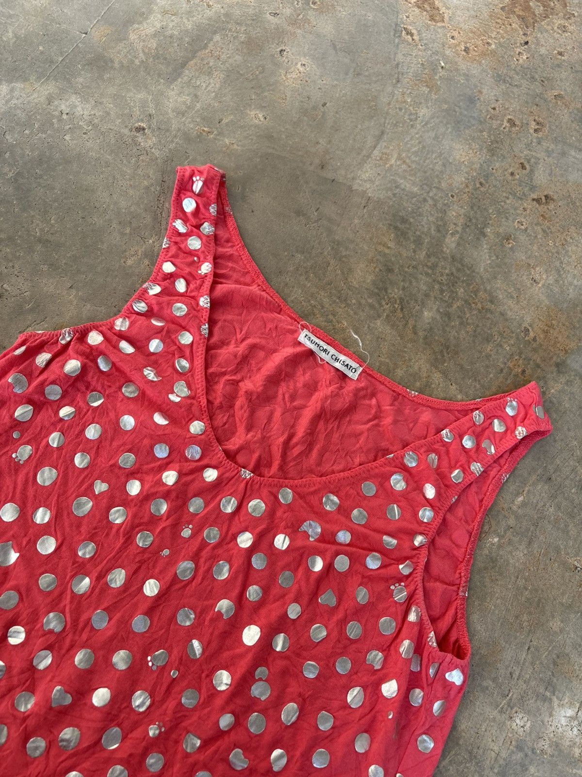Tsumori Chisato Tsumori Chisato Issey Miyake Volkadot Tank top Size ONE SIZE - 3 Thumbnail