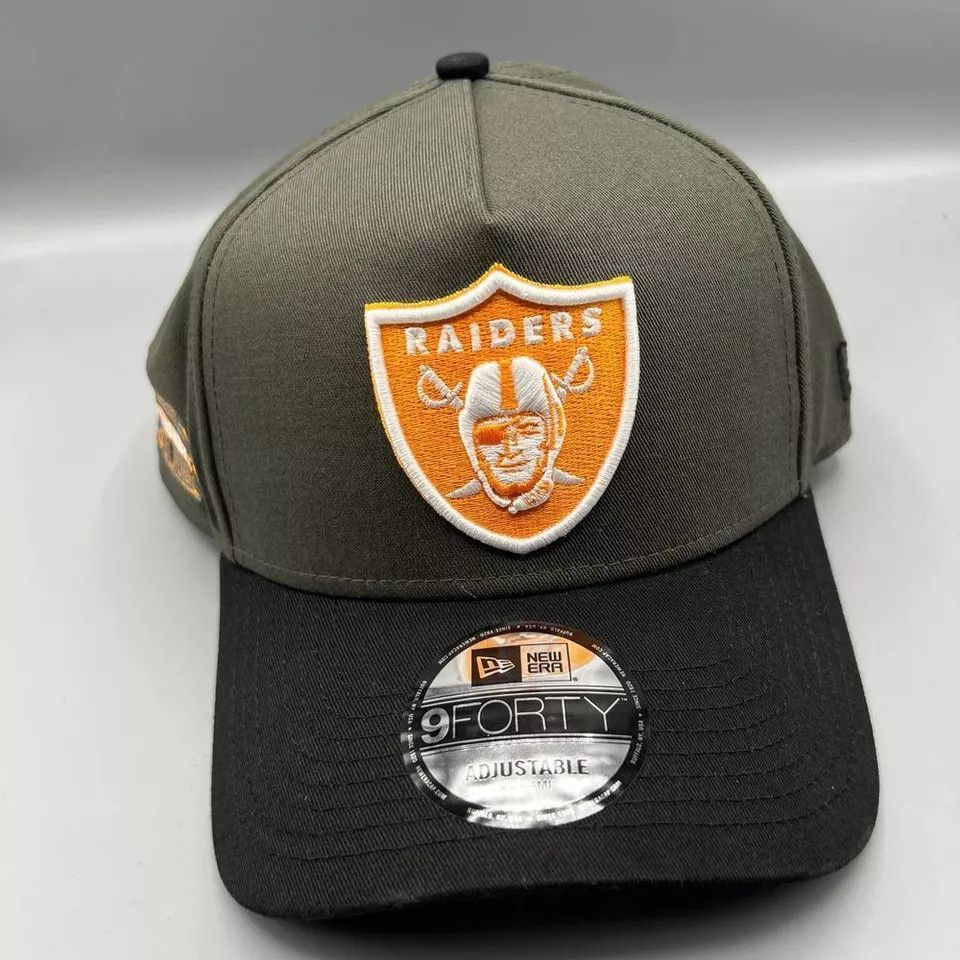 New Era Las Vegas Raiders Hat Men Cement Elephant Snap Back Cap New Size ONE SIZE - 2 Thumbnail