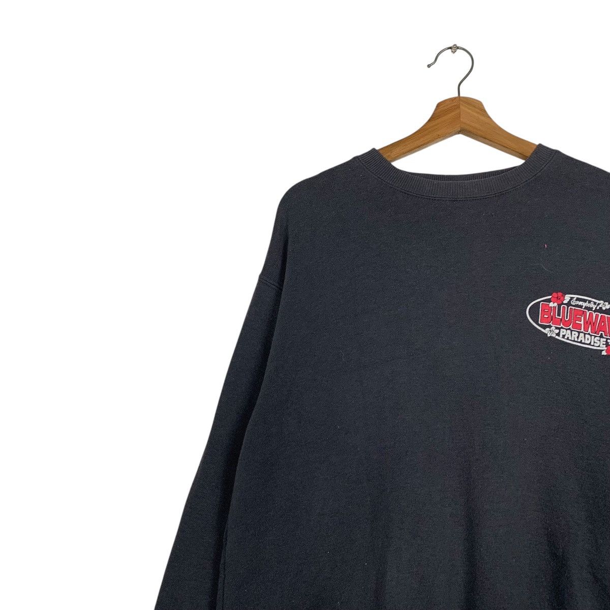 Japanese Brand Vintage Blue Wave Paradise Surfing Sweatshirt Size US M / EU 48-50 / 2 - 7 Thumbnail