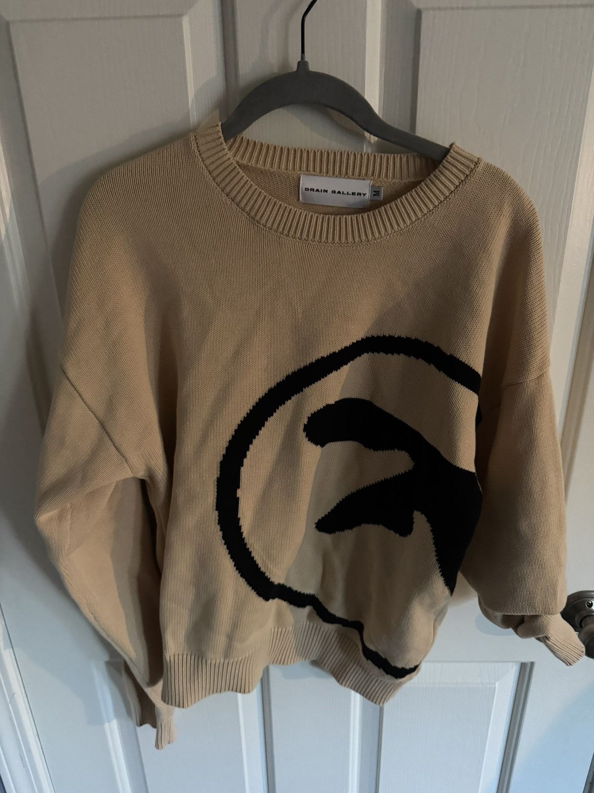 Other Drain Gallery "Aphex Twin" Logo Knit Sweater Fan Made Size US M / EU 48-50 / 2 - 1 Thumbnail