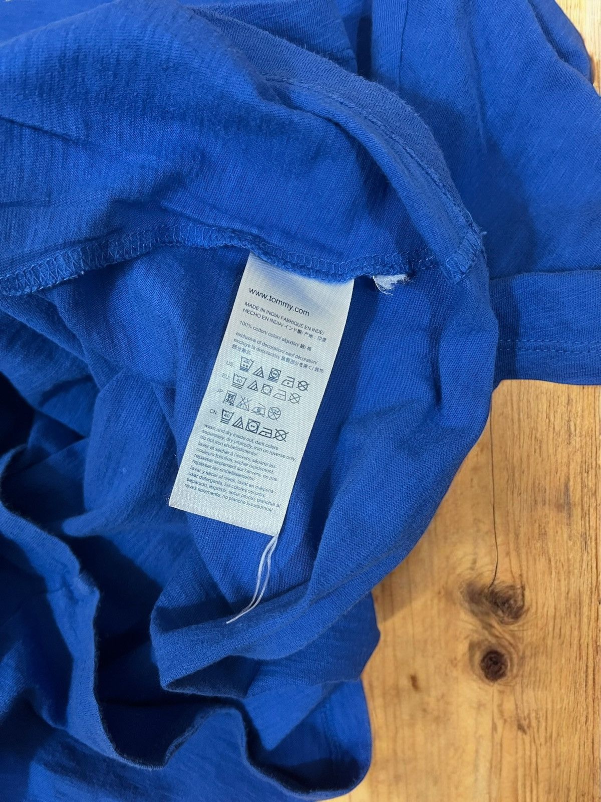 Tommy Hilfiger Tommy Hilfiger Relaxed Fit Blue t-shirt size M Size M / US 6-8 / IT 42-44 - 6 Thumbnail