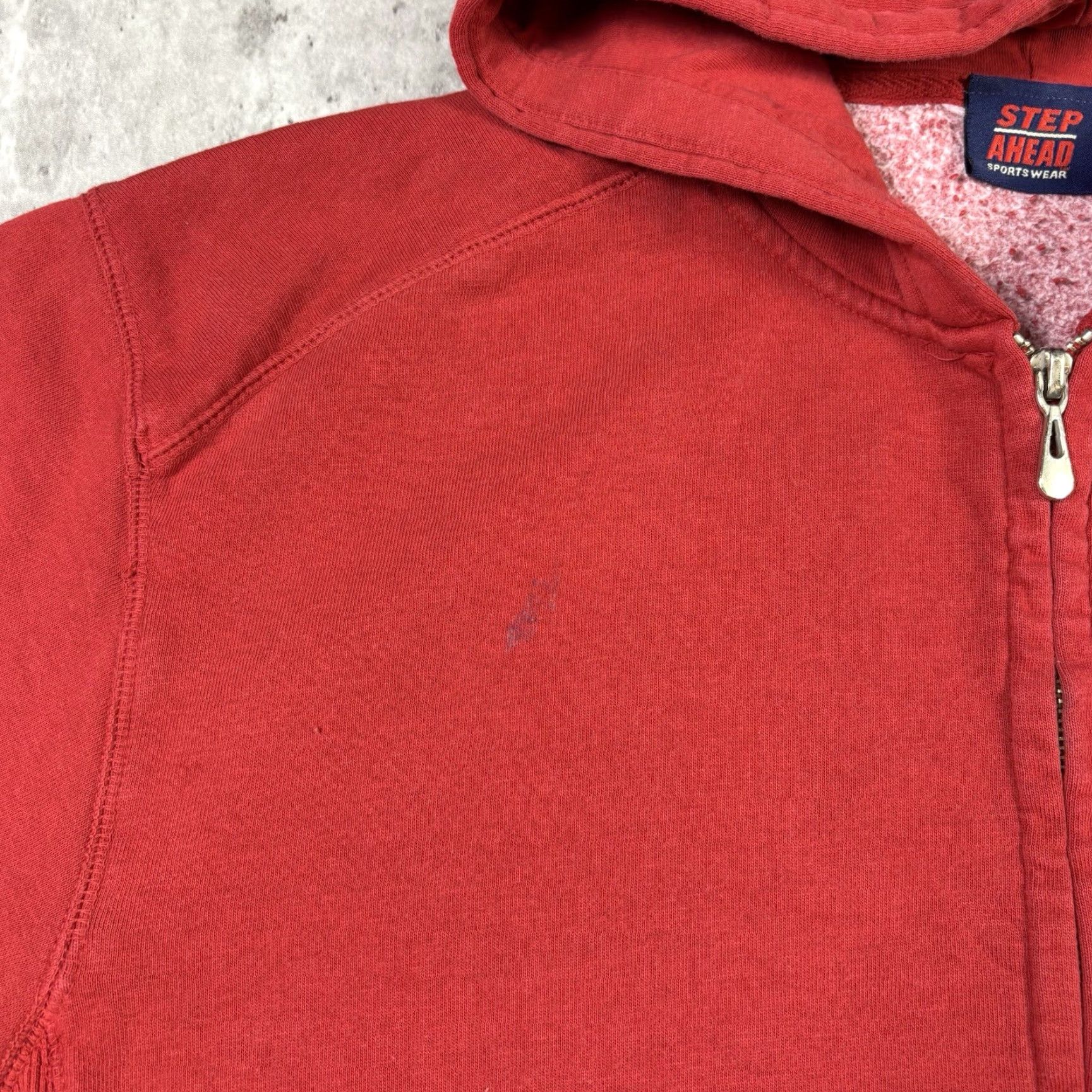 Vintage VINTAGE 90s Arkanasas University Full Zip Red Hoodie Mens L Size Size US L / EU 52-54 / 3 - 6 Thumbnail