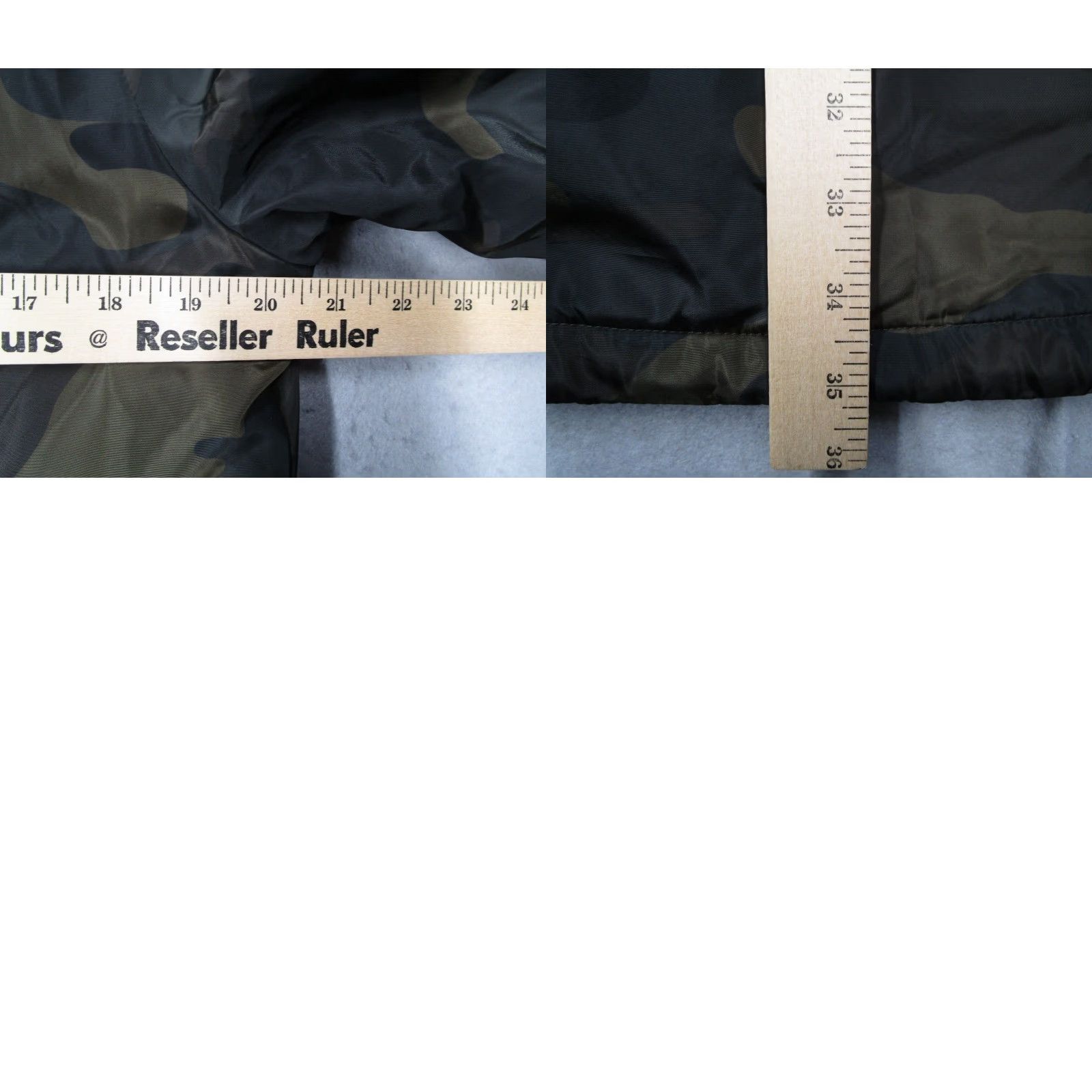 Lucky Brand Lucky Brand Jacket Womens Medium Green Camo Sherpa Lined Premium Performance Parka Hooded All Seasons Pockets Zip Size M / US 6-8 / IT 42-44 - 8 Thumbnail