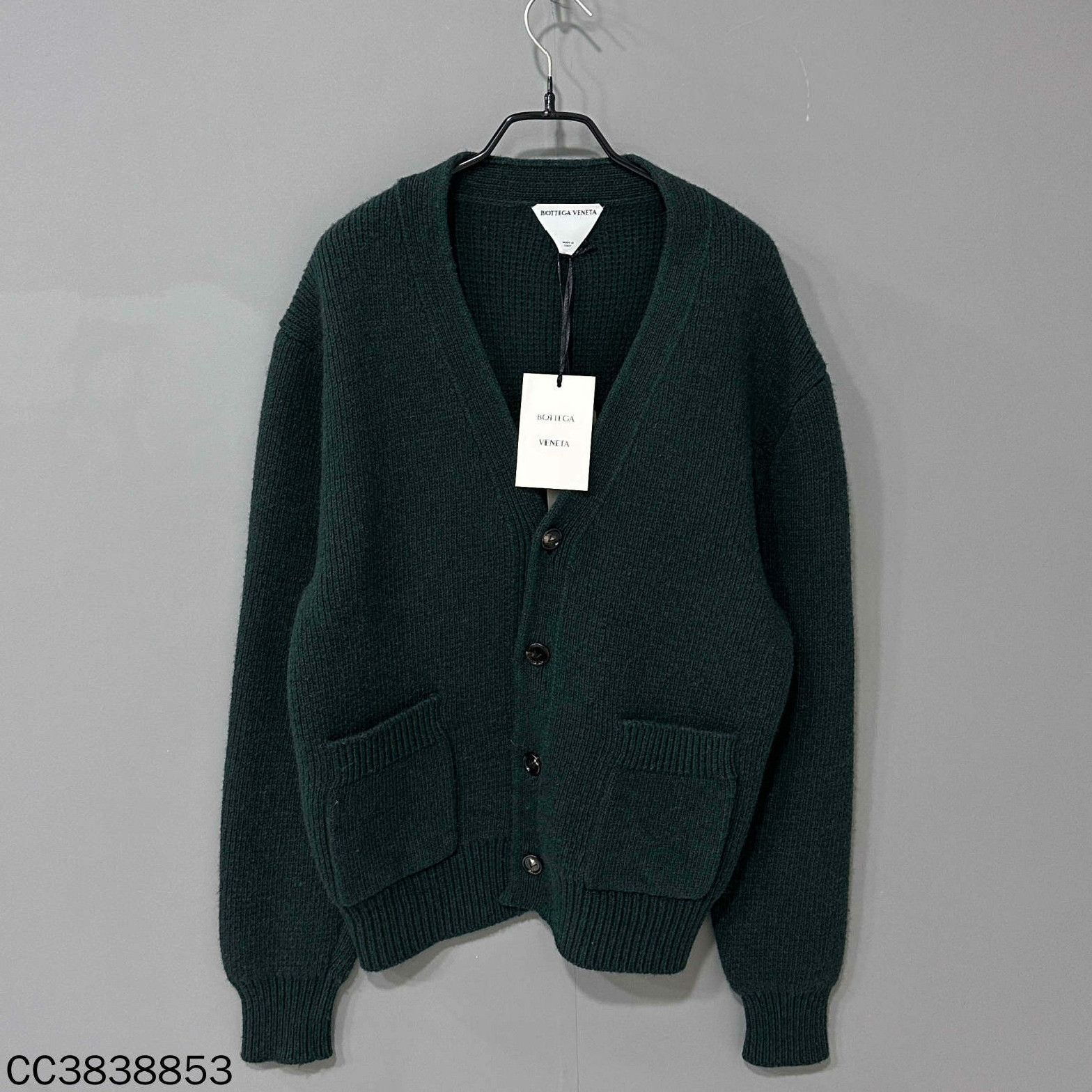 Bottega Veneta Bottega Veneta Knit Wool Green Sweater xs Men Size US XS / EU 42 / 0 - 1 Thumbnail