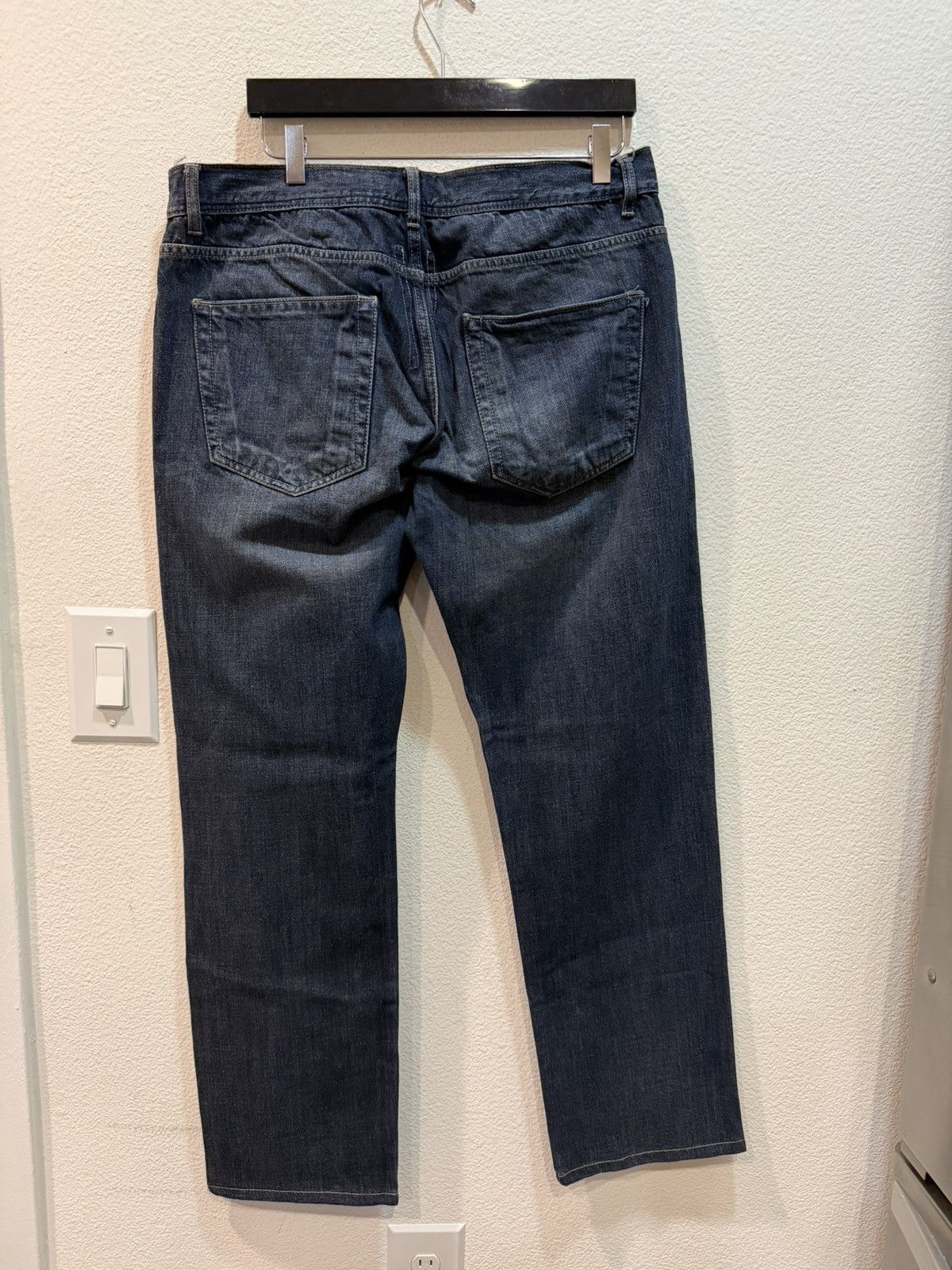 Rick Owens Dirty Blue Detroit Cut Denim Jeans 36 Size US 36 / EU 52 - 4 Thumbnail