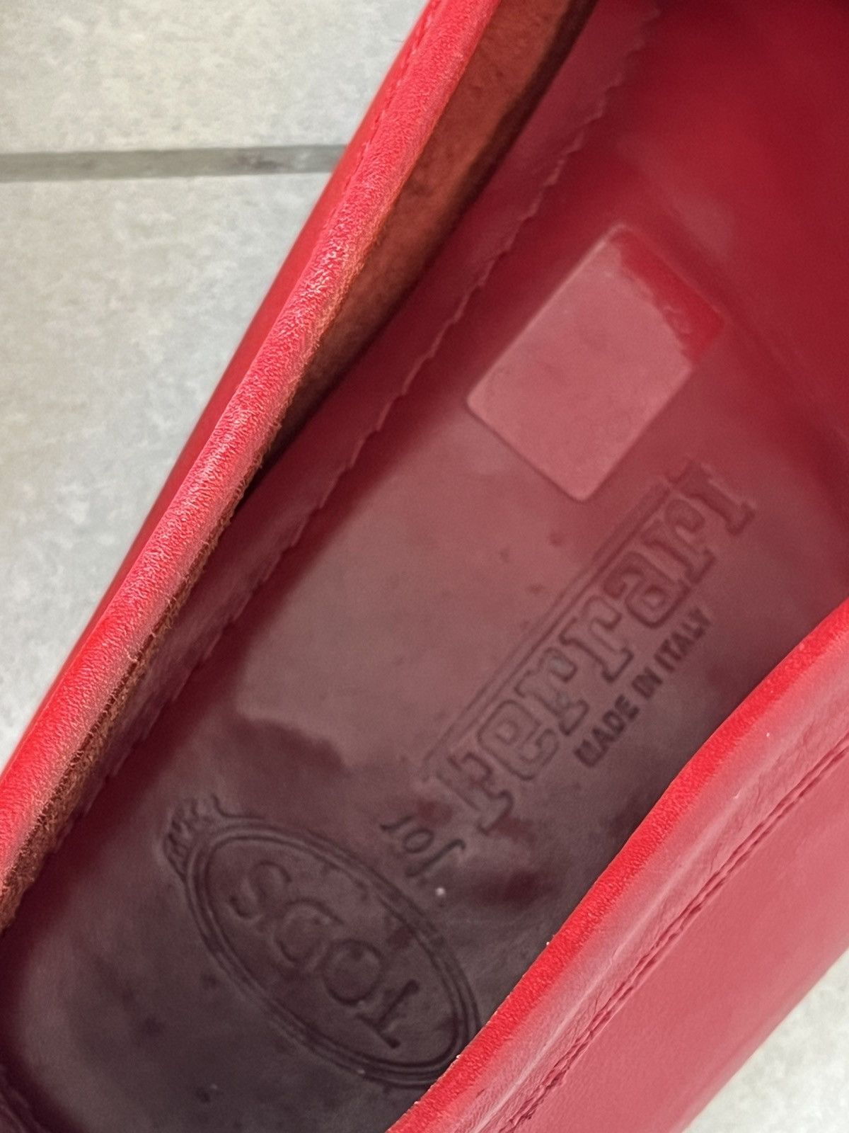 Tod's Tod’s ferrari red loafers 42 Size US 8.5 / EU 41-42 - 7 Thumbnail