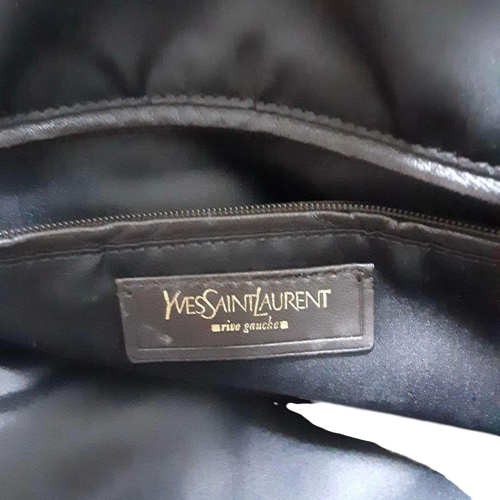 Other Saint Laurent - Brown Patent Leather Handbag Size ONE SIZE - 6 Thumbnail