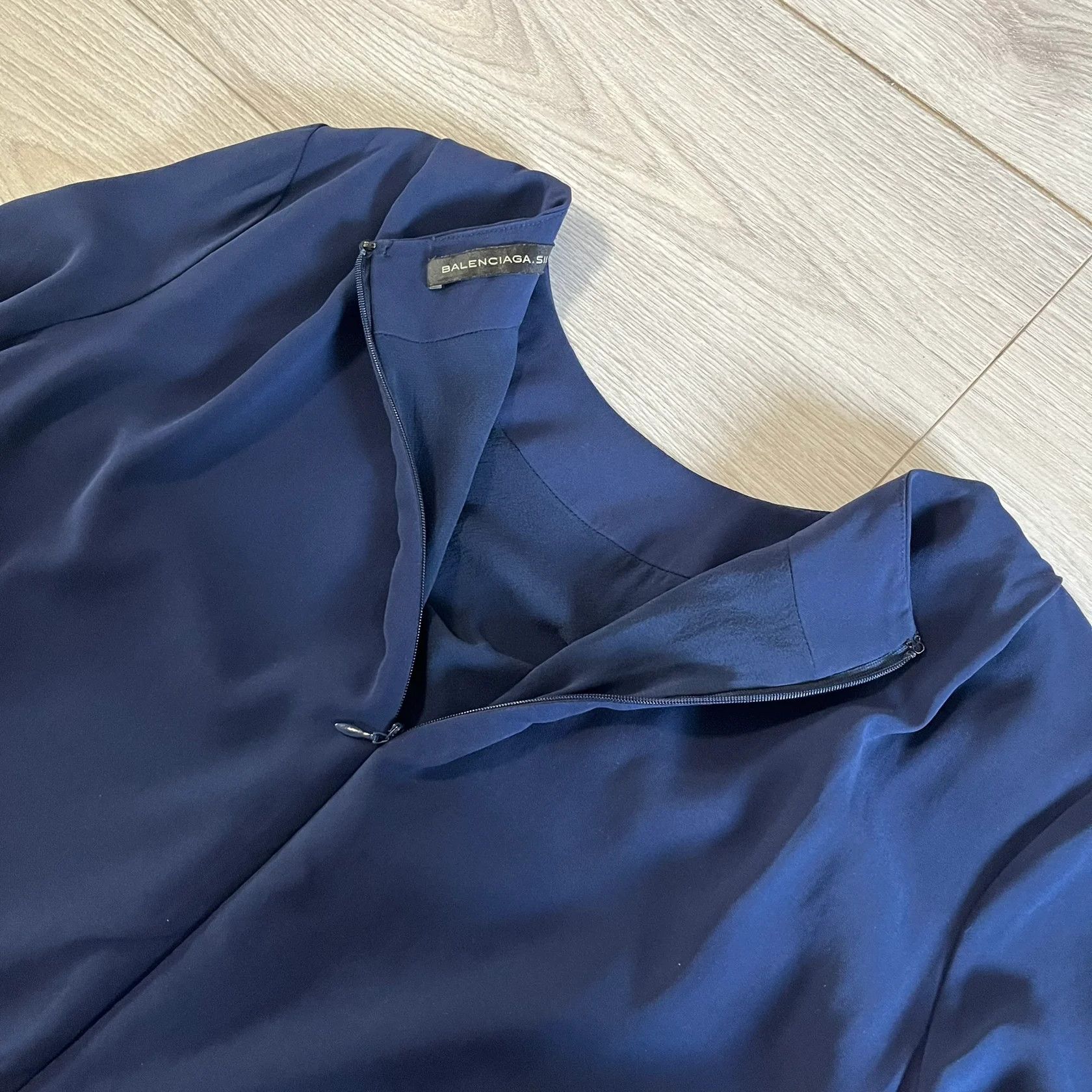 Balenciaga balenciaga silk dress Size S / US 4 / IT 40 - 4 Thumbnail