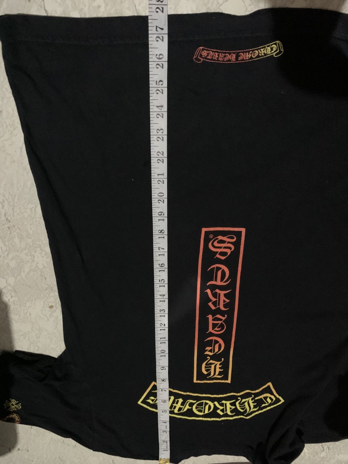 Chrome Hearts Chrome Hearts Gradient T Logo Size US M / EU 48-50 / 2 - 13 Thumbnail