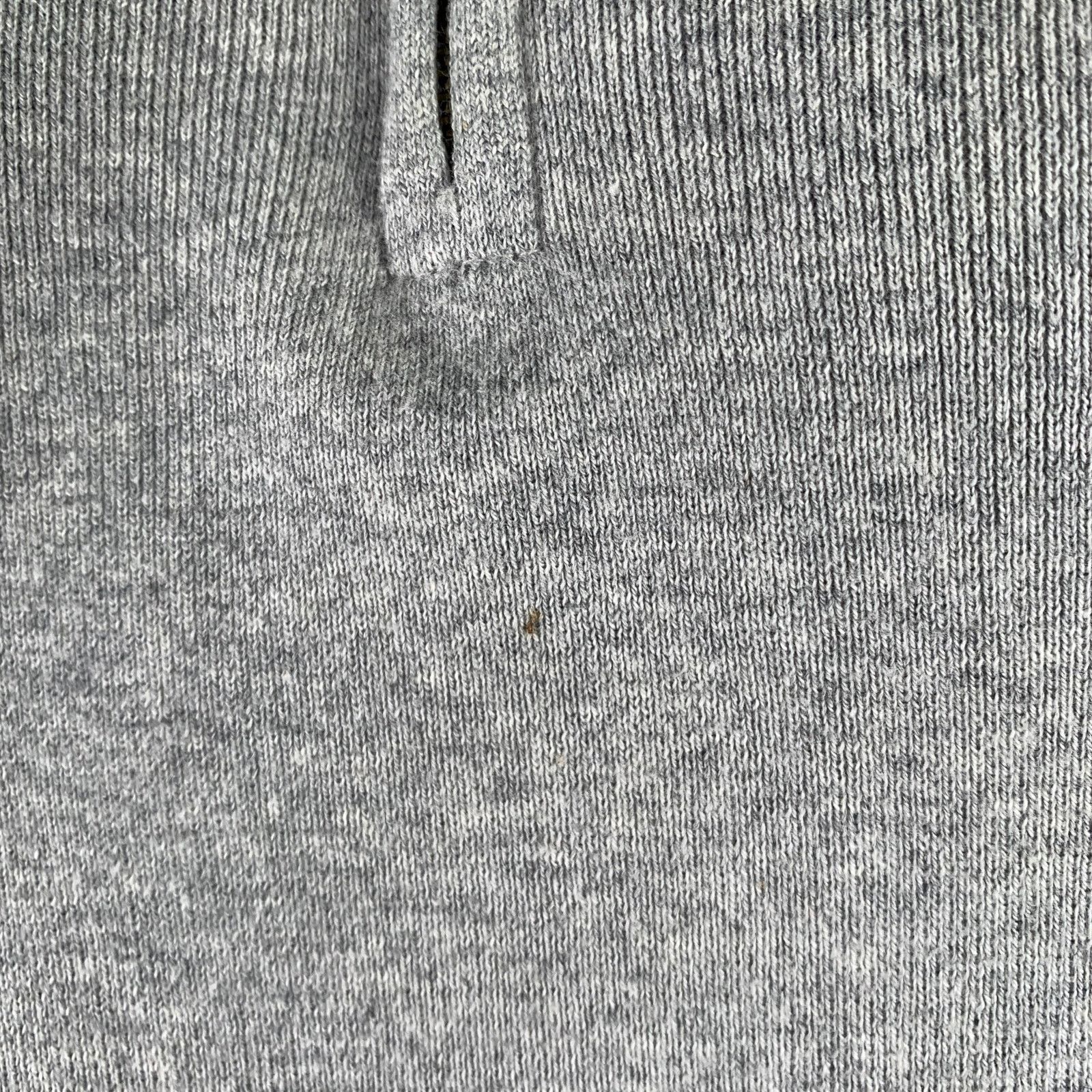 Polo Ralph Lauren Size L Grey Heather Cotton 1/4 Zip Pullover Size US L / EU 52-54 / 3 - 7 Thumbnail