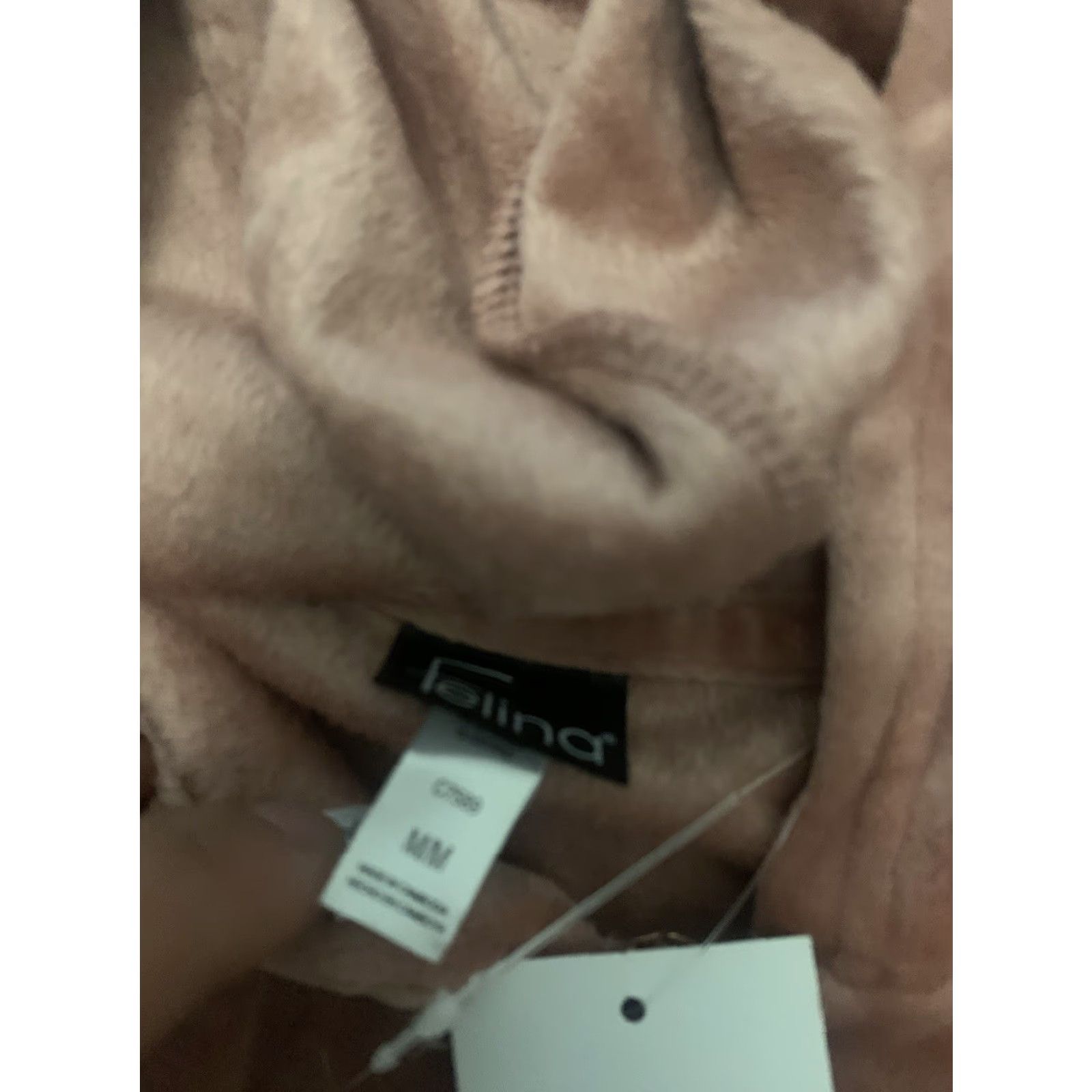 Vintage Felina Lounge Set Hoodie Jogger Velour Pink Ash Rose 2 Piece M Women Size M / US 6-8 / IT 42-44 - 5 Thumbnail