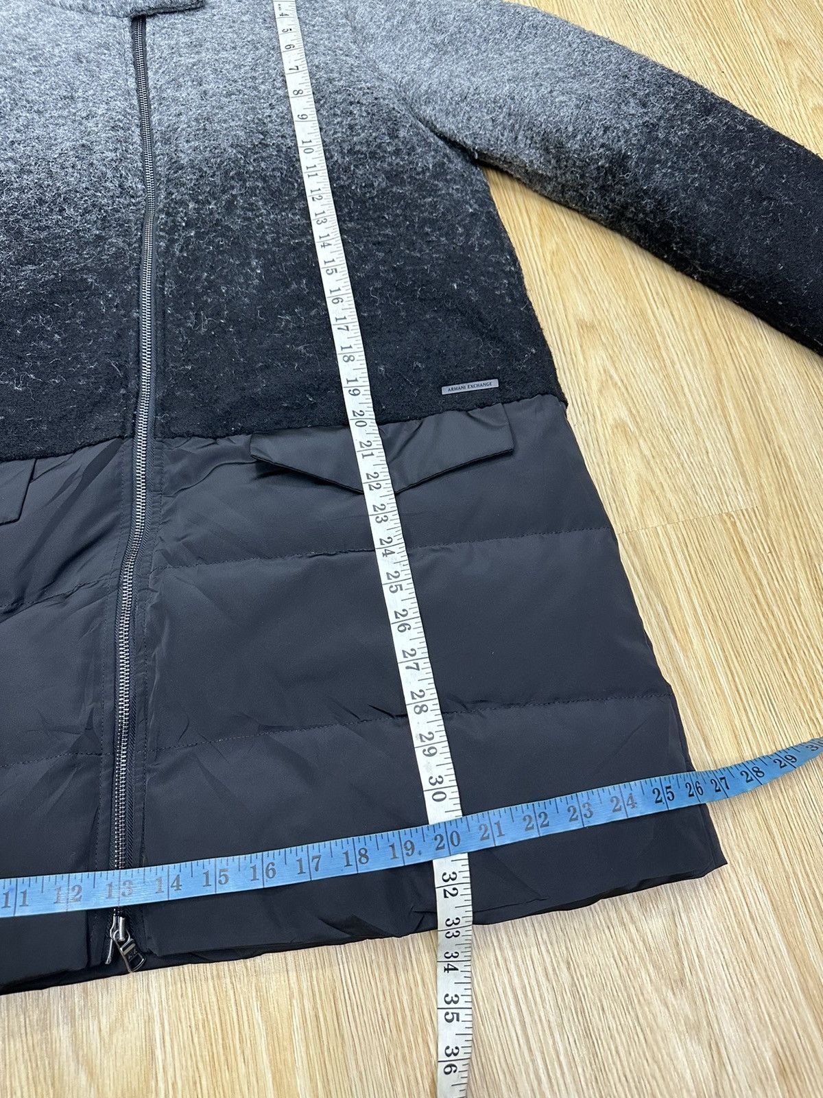 Armani AX Armani Exchange Two Tone Puffer Down Jacket MJ43 Size US M / EU 48-50 / 2 - 11 Thumbnail
