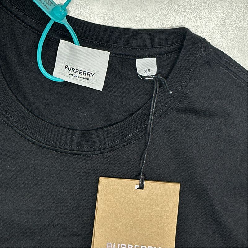 Burberry Burberry Black Casual Short Sleeve T-Shirt 0079 Size US XS / EU 42 / 0 - 1 Thumbnail