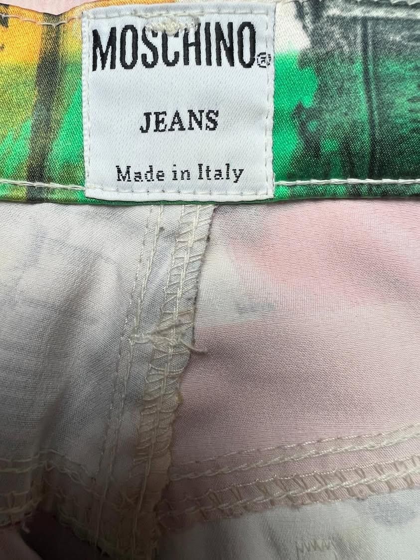 Moschino Moschino pants 1990s jeans Moschino print collector Size 30" / US 8 / IT 44 - 8 Thumbnail