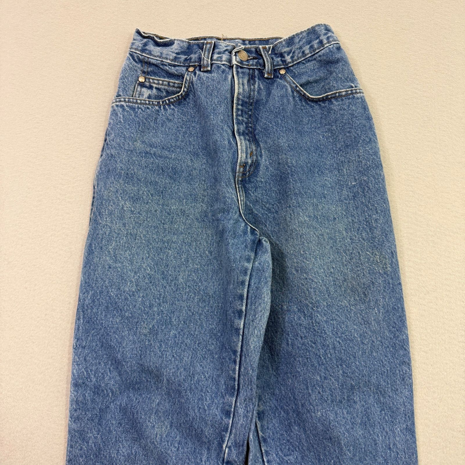 Vintage Vintage Levis 900 Jeans Women's 7 (24x33) Blue Mom High Rise Size 24" / US 00 / IT 34 - 2 Thumbnail
