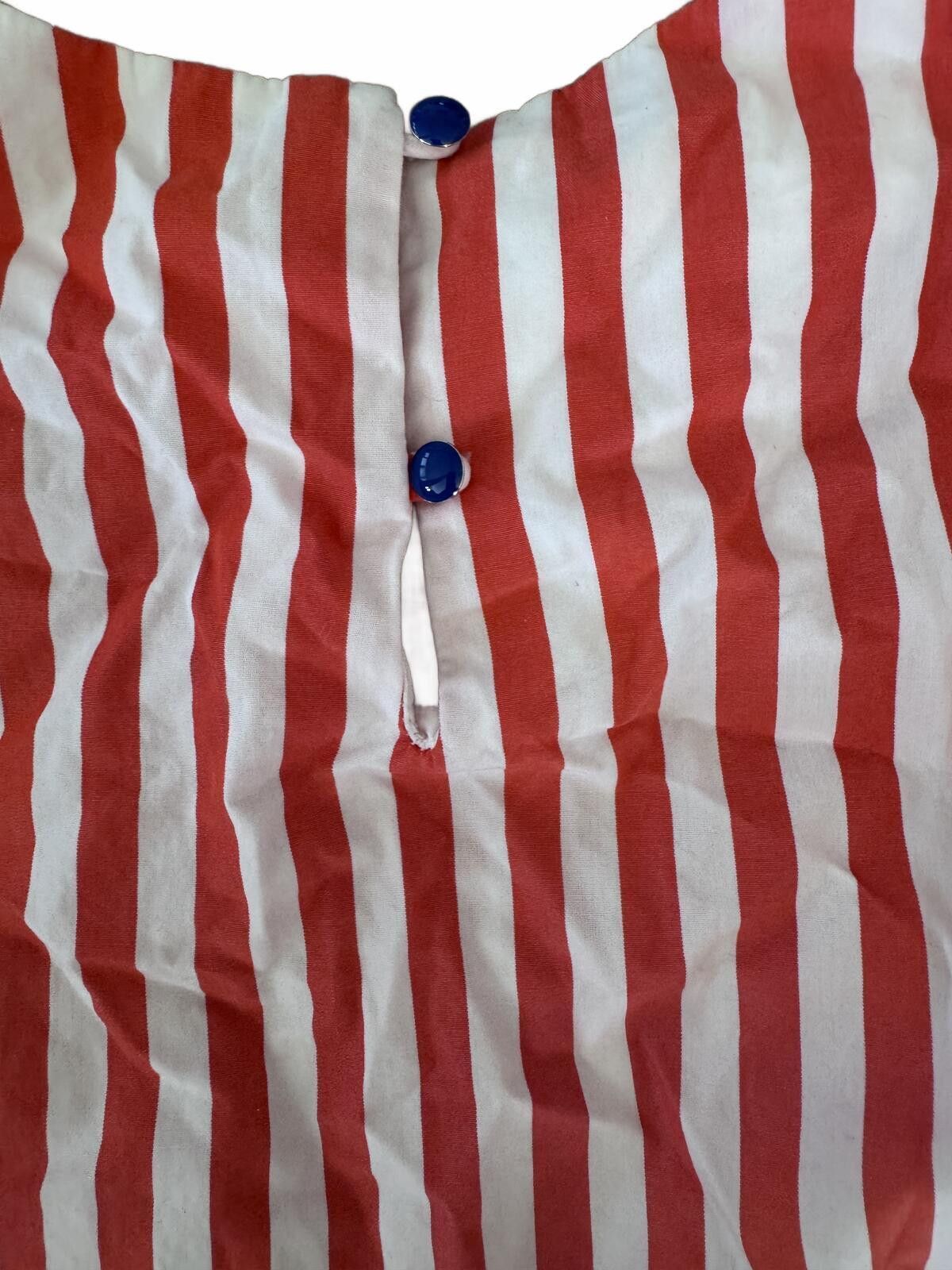Other JACADI PARIS Stripped Peplum Shirt Size US XXS / EU 40 - 3 Thumbnail