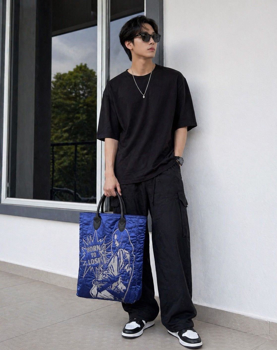 Hysteric Glamour Hysteric Glamour Born To Lose Tote Bag Punk Rock Graphic Size ONE SIZE - 3 Thumbnail