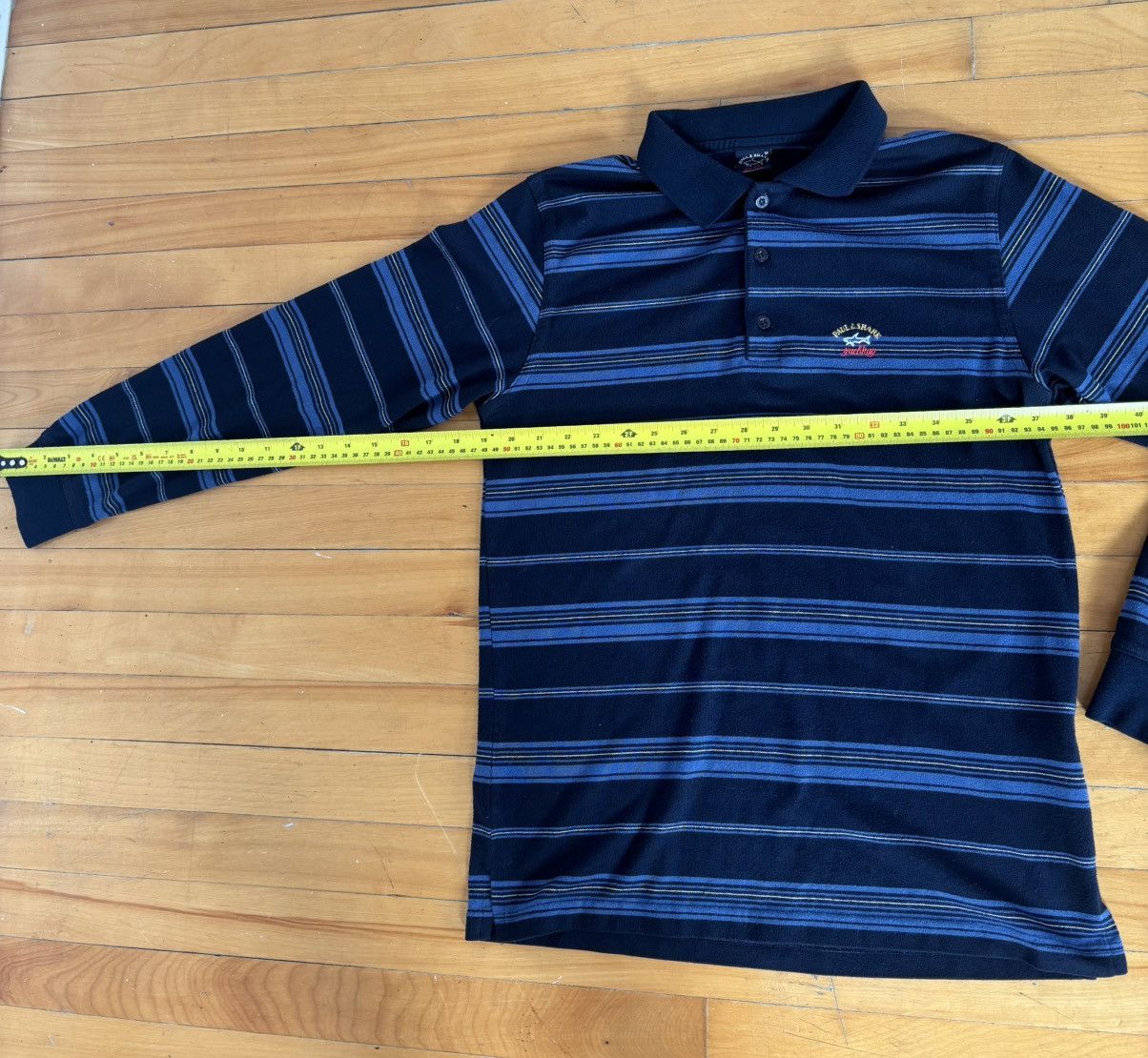 Paul & Shark Paul & Shark Yachting Long Sleeve Striped Polo Shirt Size M Size US M / EU 48-50 / 2 - 6 Thumbnail