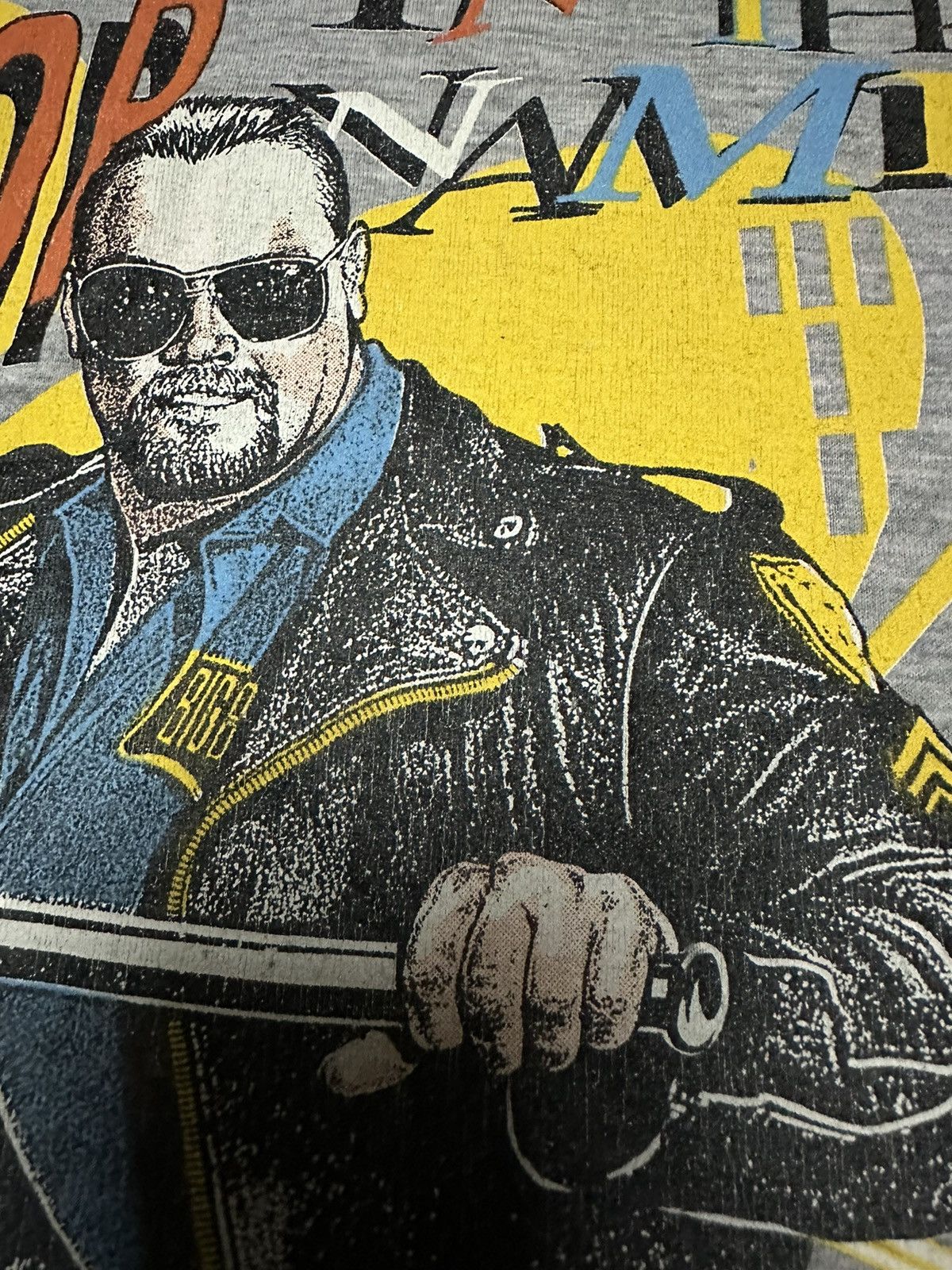 Vintage × WWF Vintage 90s WWF Big Boss Man Wrestling Tee Size US M / EU 48-50 / 2 - 14 Thumbnail
